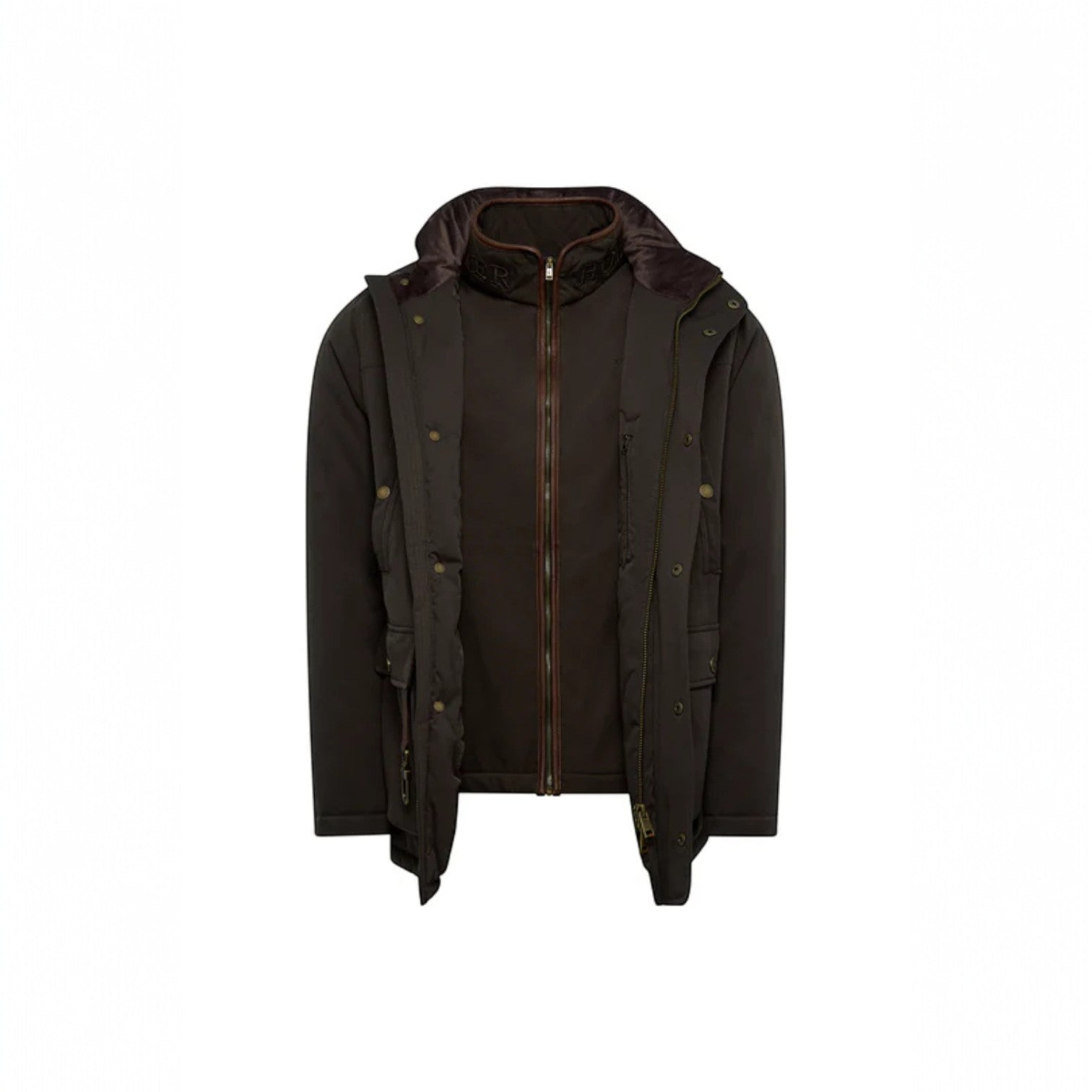 Holland Cooper Men's Stamford Field Coat Chocolate