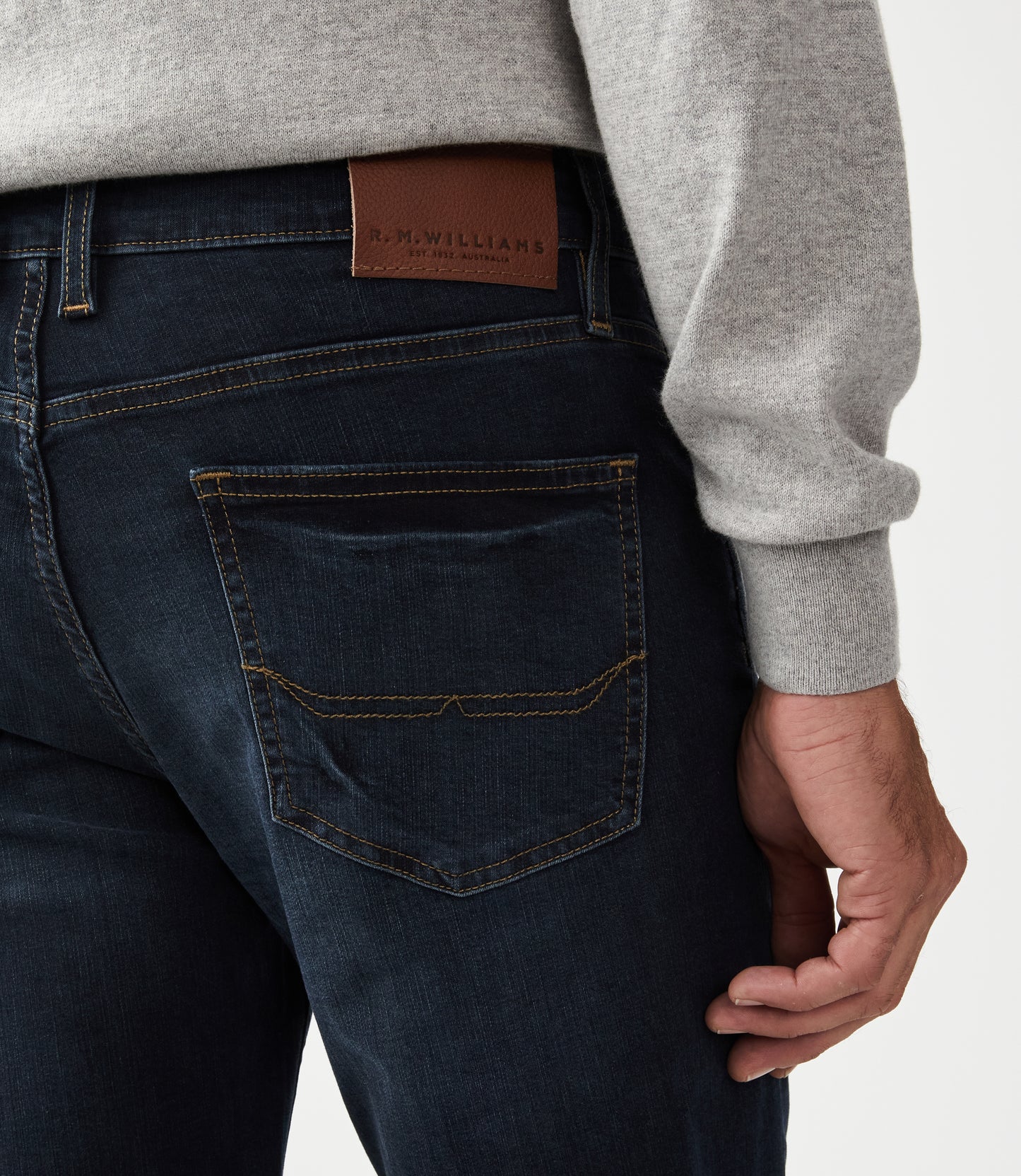 R.M.Williams Ramco Jean Indigo