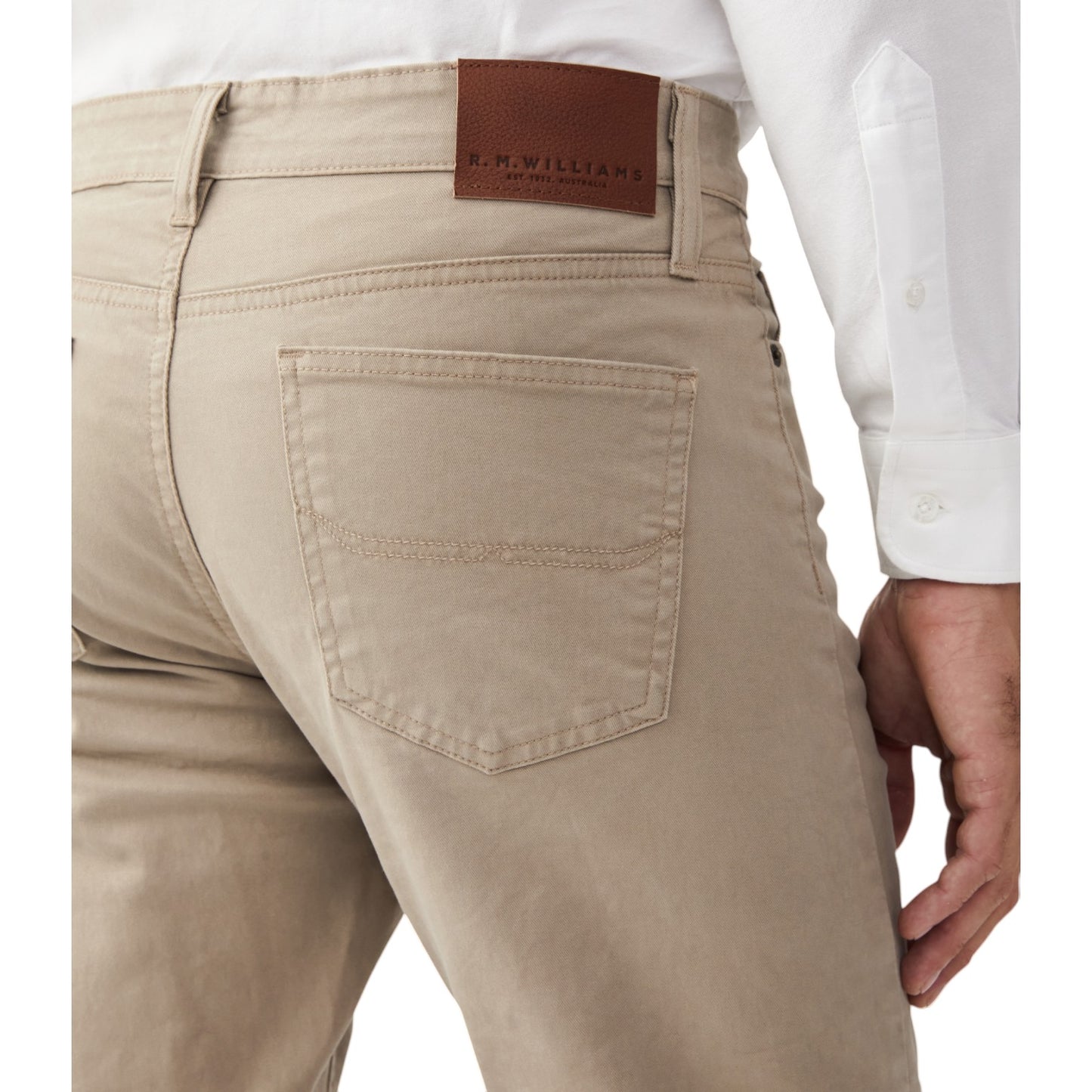 R.M.Williams Loxton 5 Pocket Buckskin