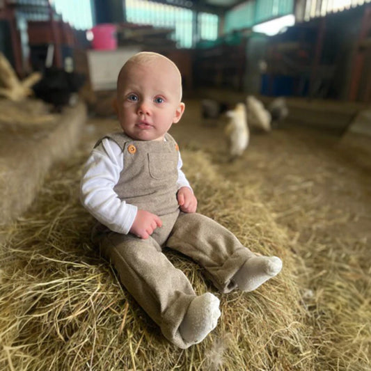 The Little Stamford Co. Tweed Dungarees