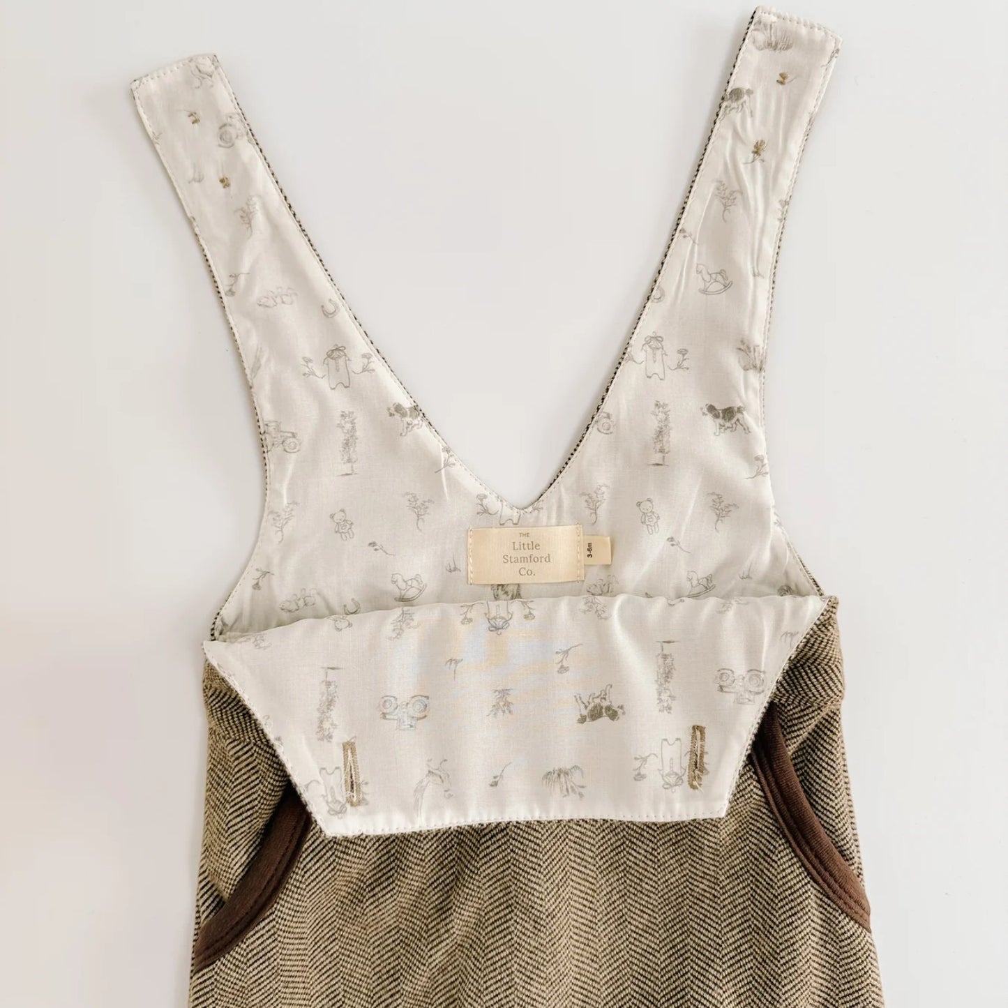 The Little Stamford Co. Tweed Dungarees