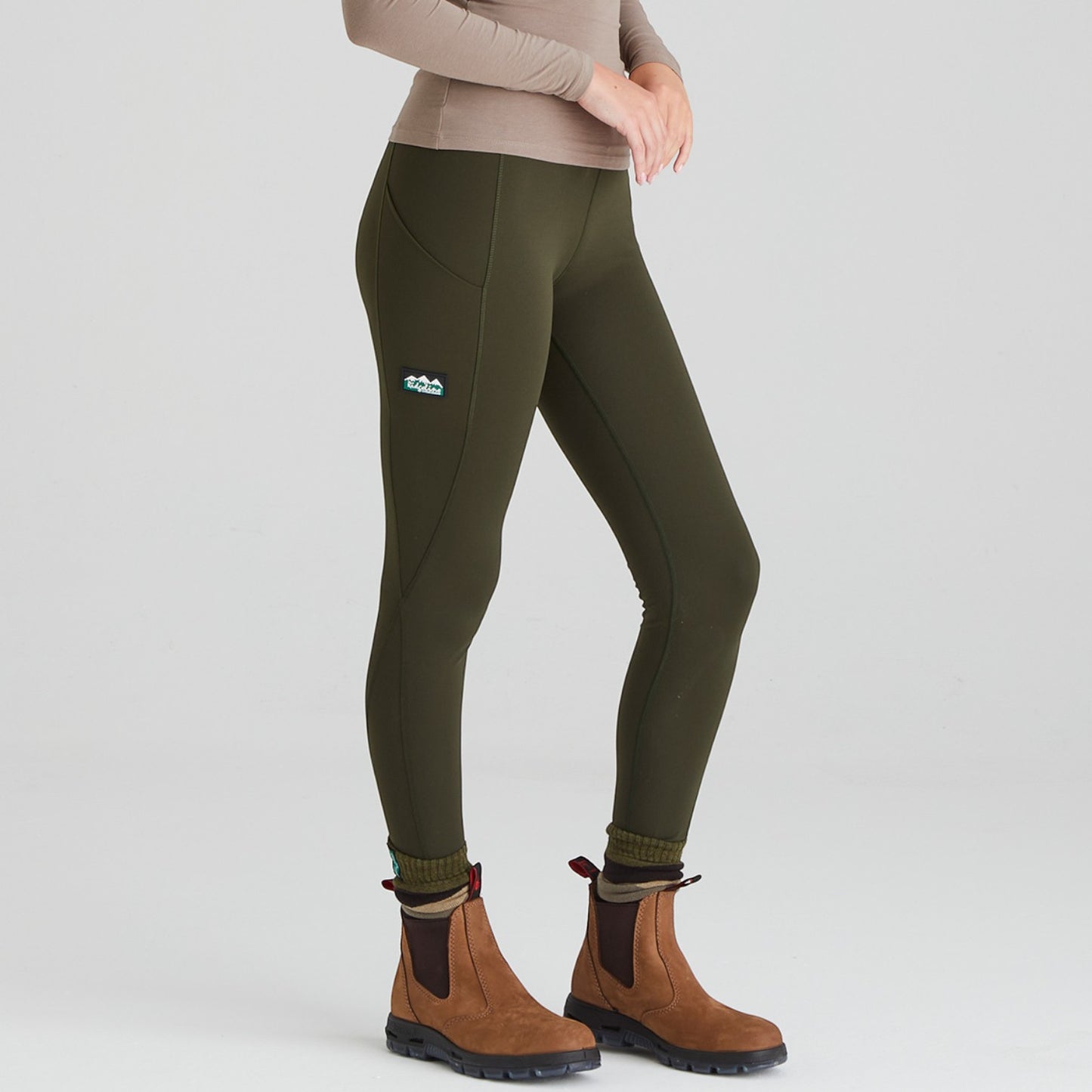 Ridgeline Infinity Leggings Deep Forest