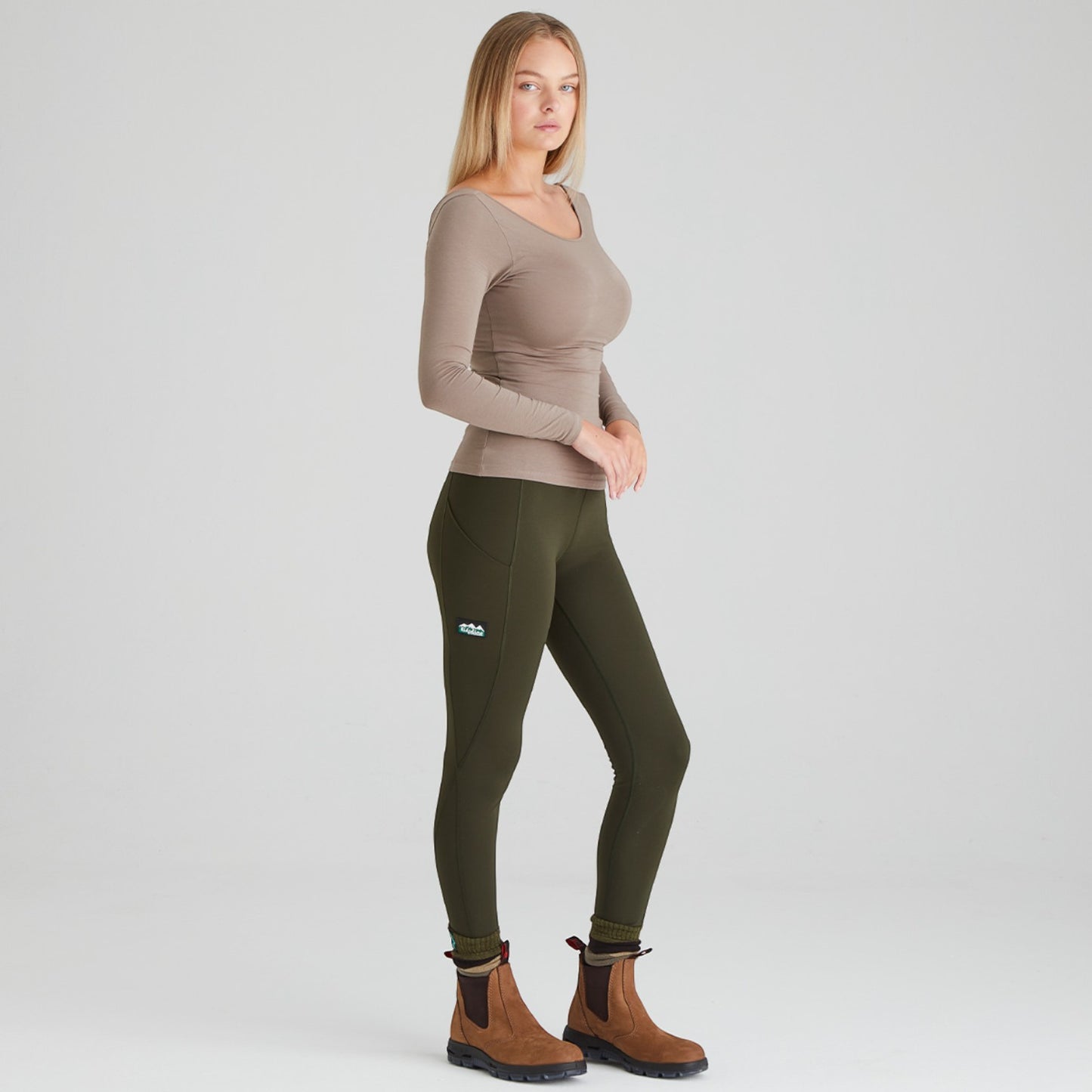 Ridgeline Infinity Leggings Deep Forest