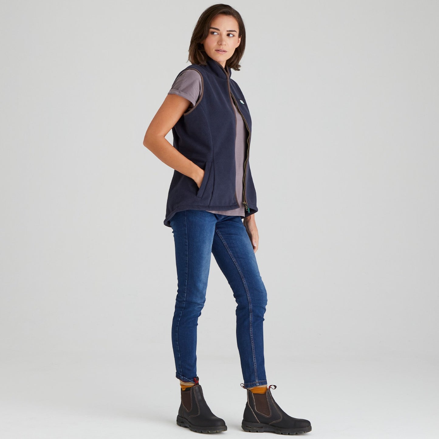 Ridgeline Women's Kodiak Gilet Moody Navy