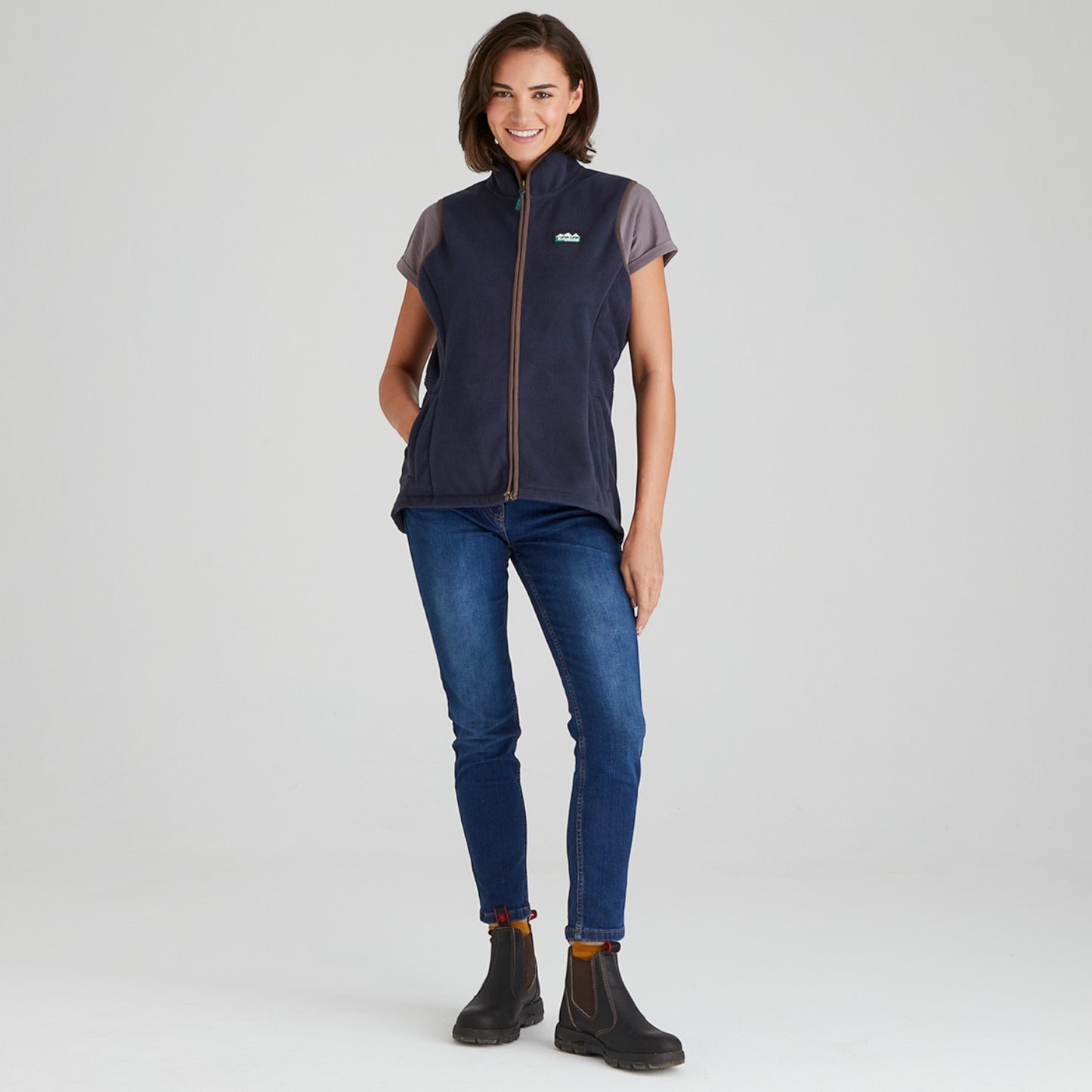 Ridgeline Women's Kodiak Gilet Moody Navy