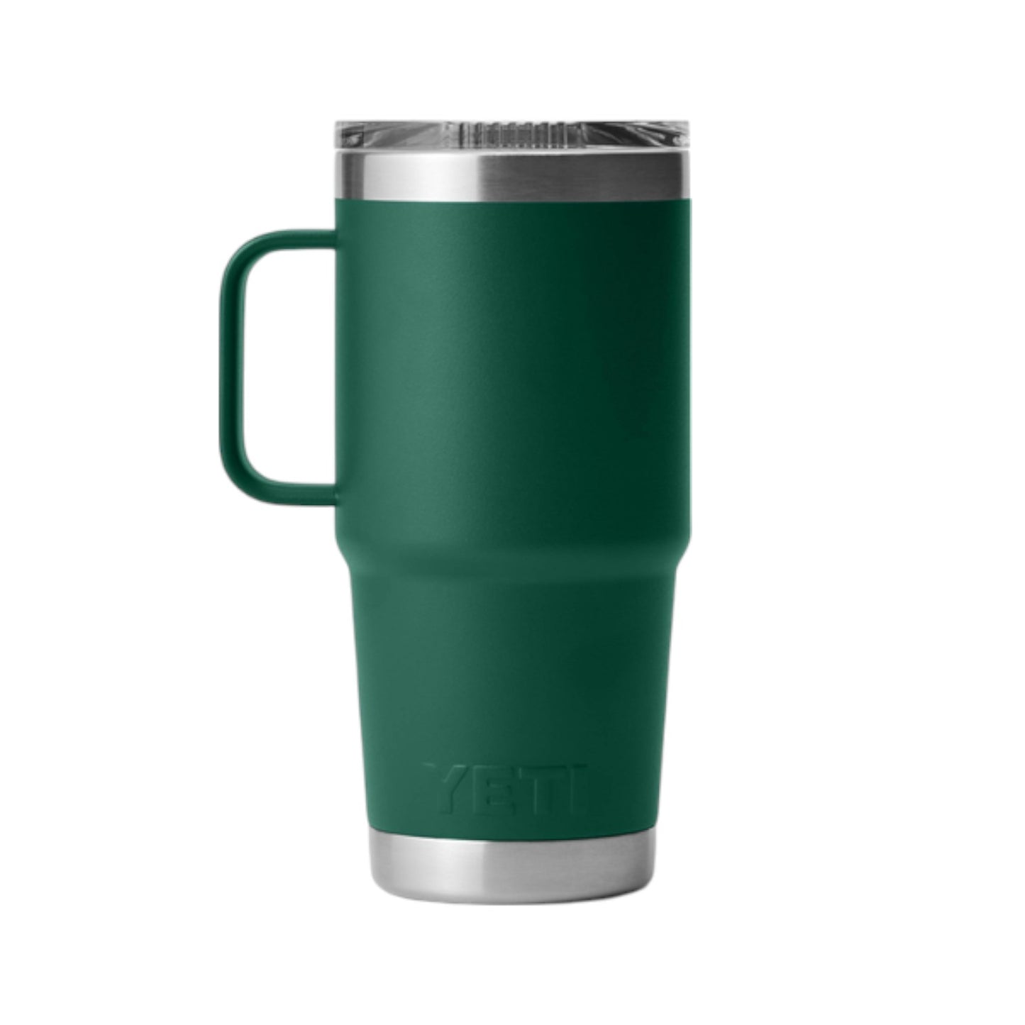 Yeti Rambler 20 oz Travel Mug Black Forest Green