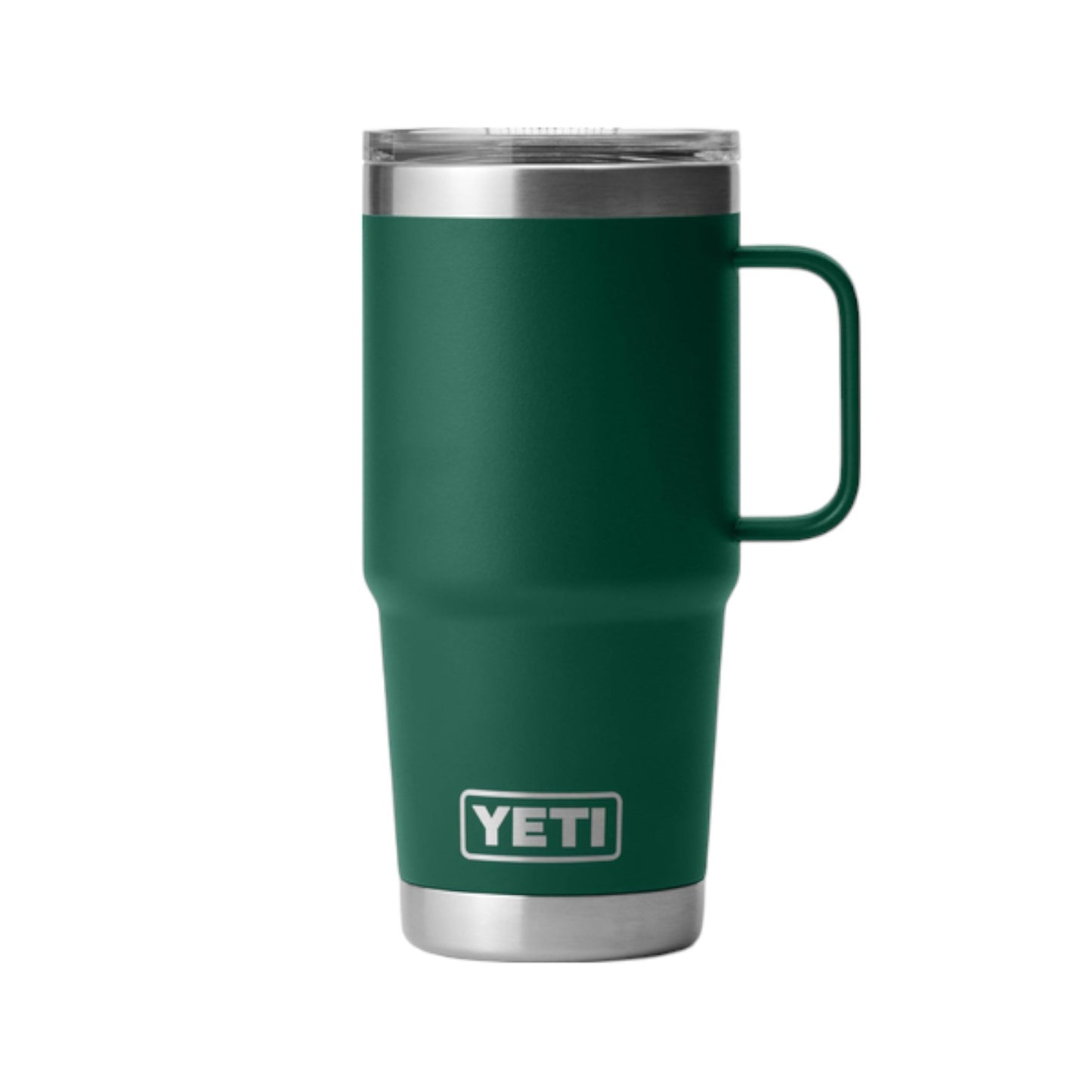 Yeti Rambler 20 oz Travel Mug Black Forest Green