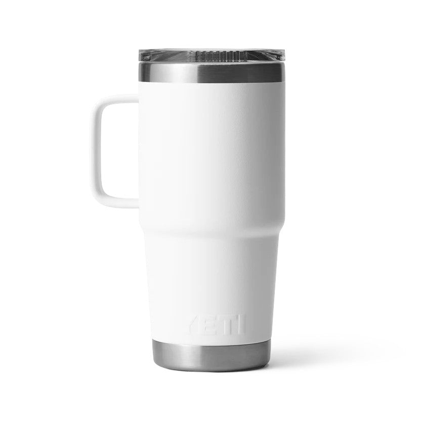 Yeti Rambler 20 Oz Travel Mug White