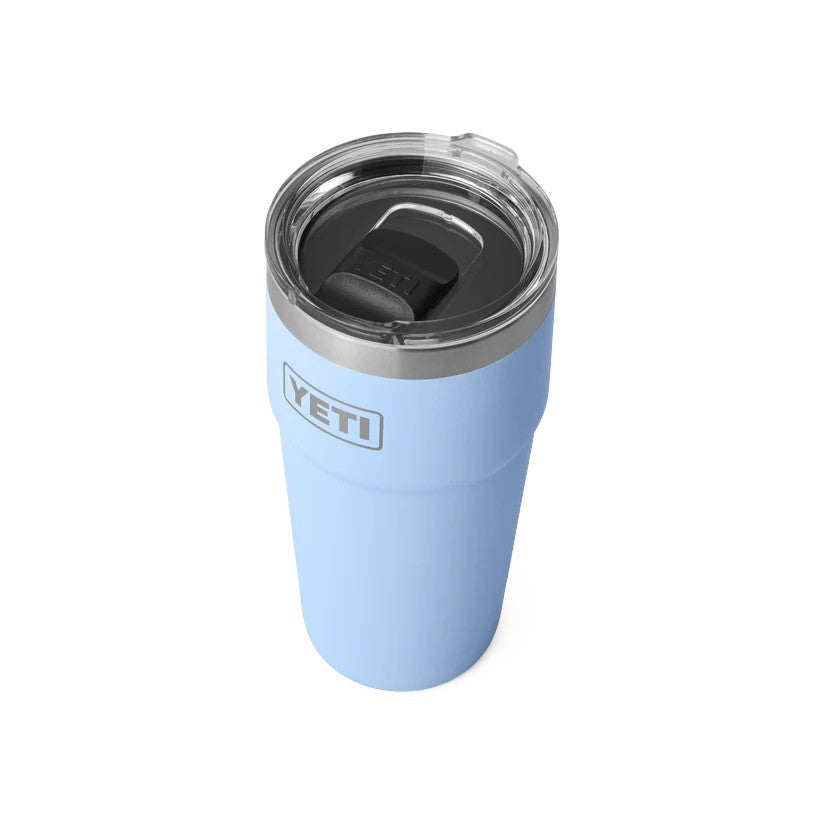 Yeti Rambler 20 oz Stackable Cup Big Sky Blue