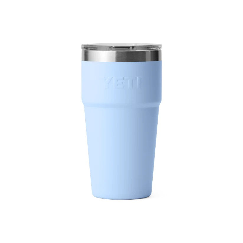 Yeti Rambler 20 oz Stackable Cup Big Sky Blue