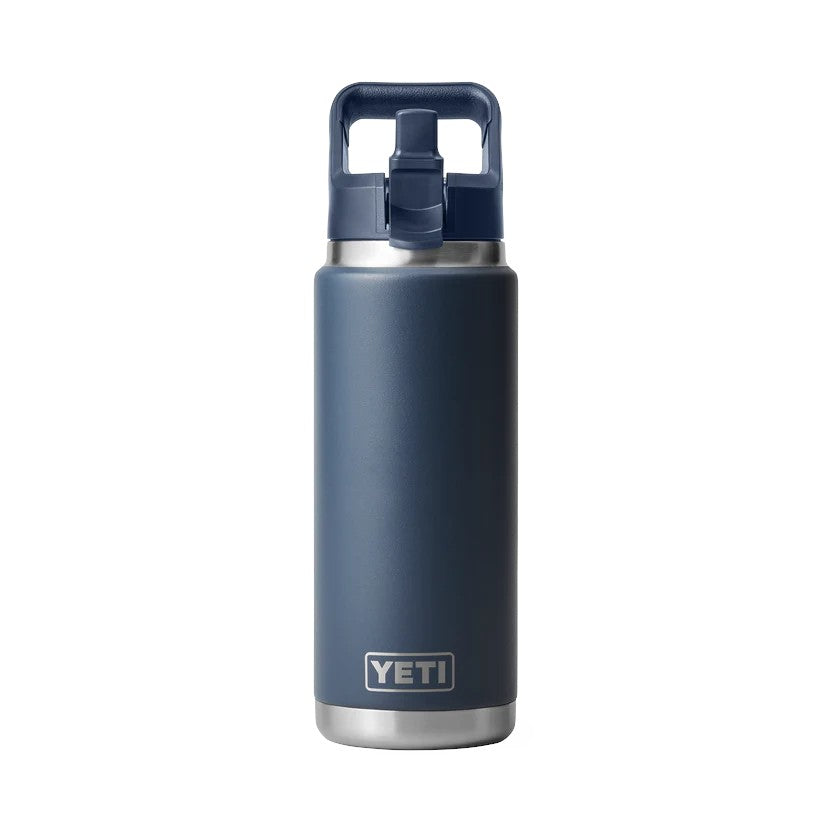 Yeti Rambler 26 Oz Straw Bottle Navy