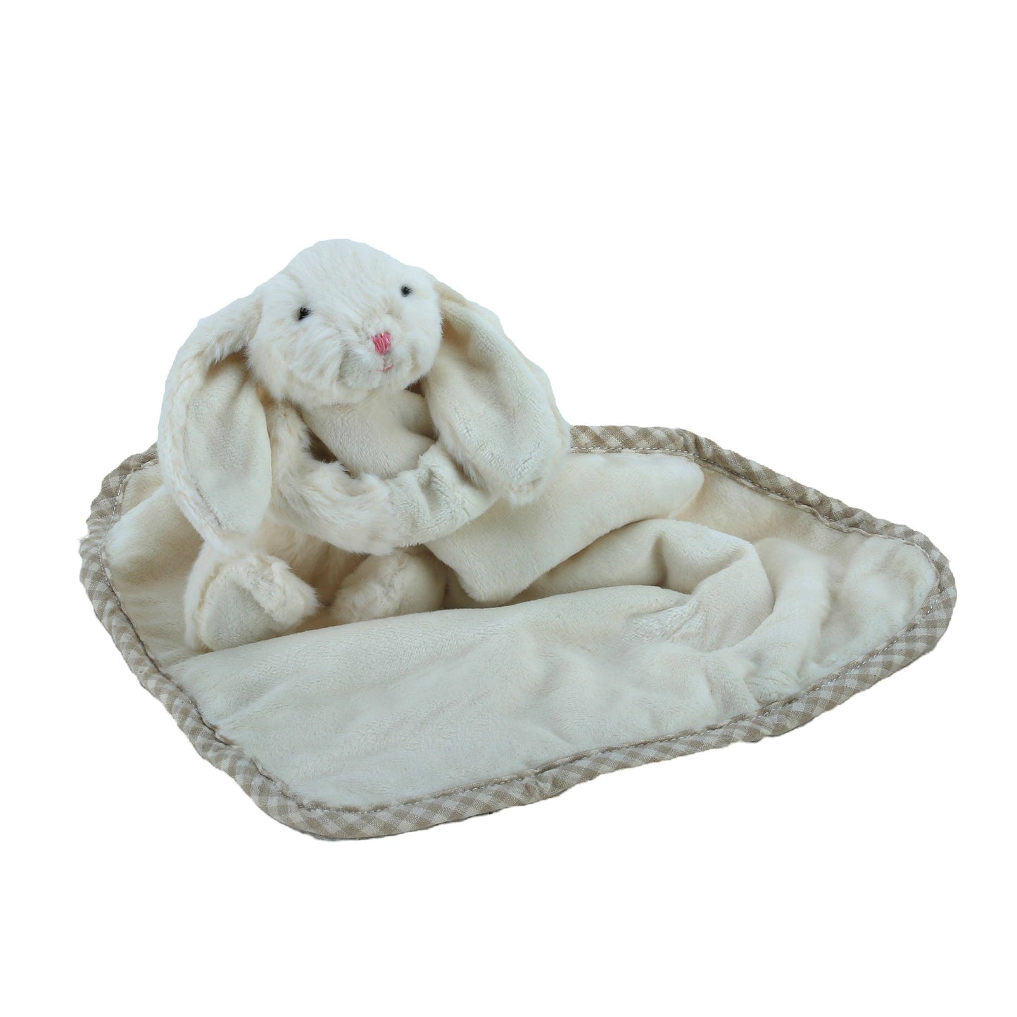Jomanda Bunny Baby Plush Soft Toy Soother Comforter Cream