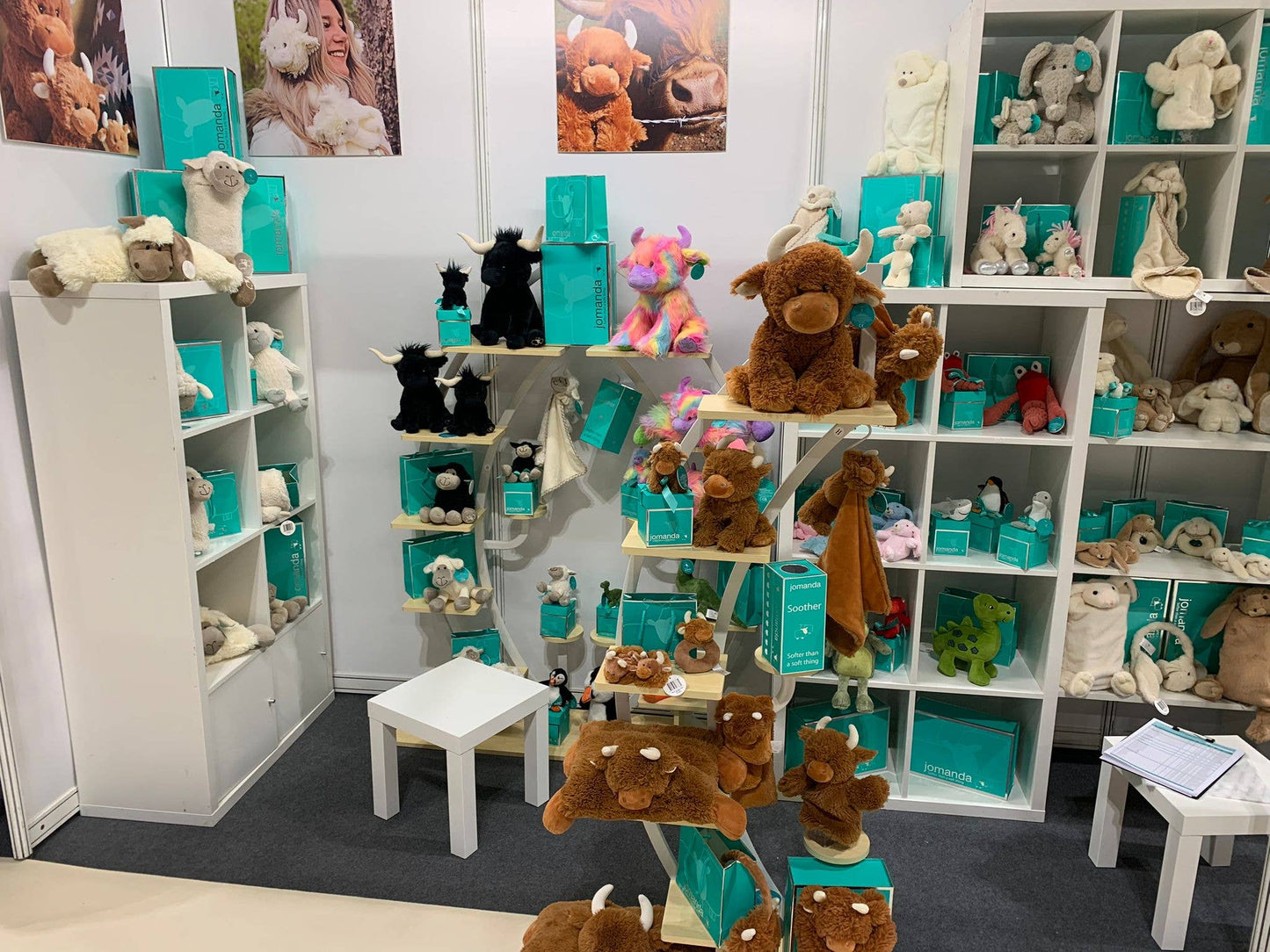 Bunny Baby Plush Soft Toy Soother Comforter Brown