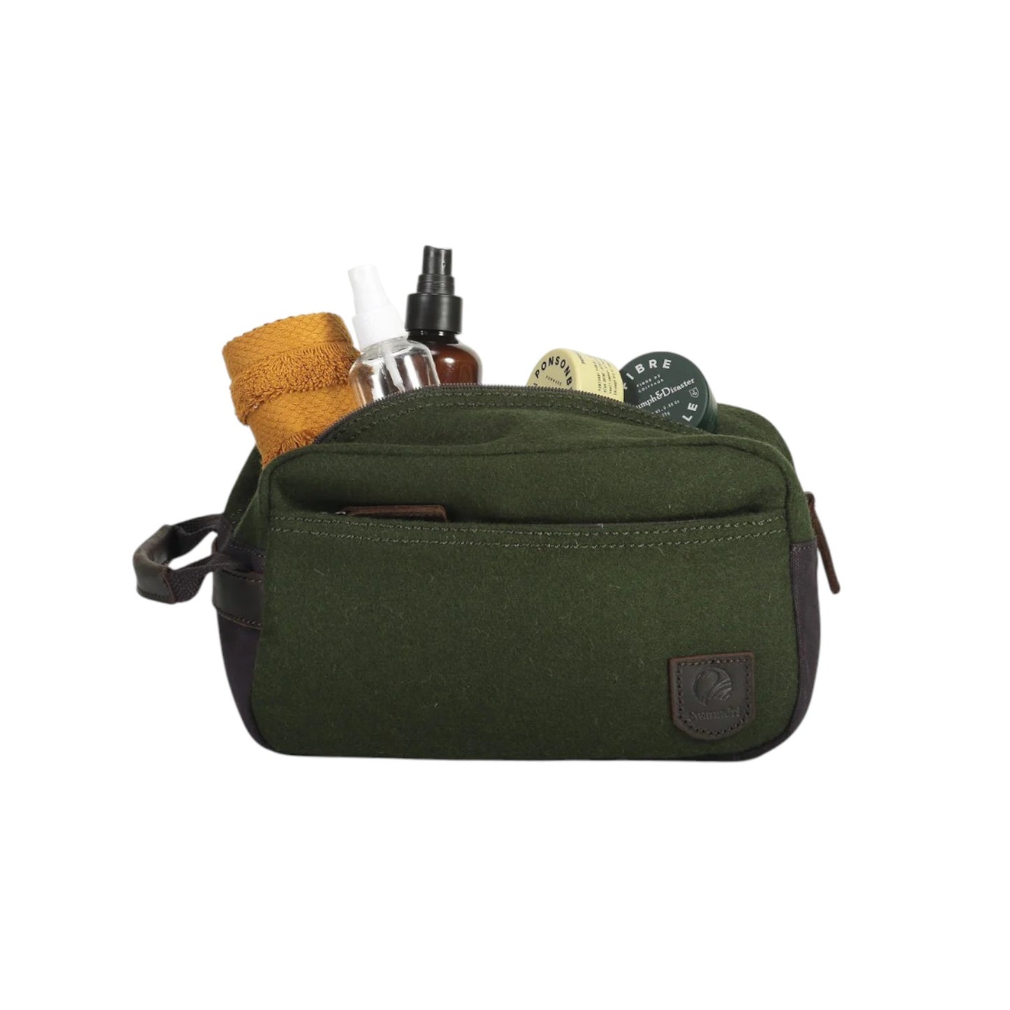 Swanndri Island Bay Wash Bag Olive