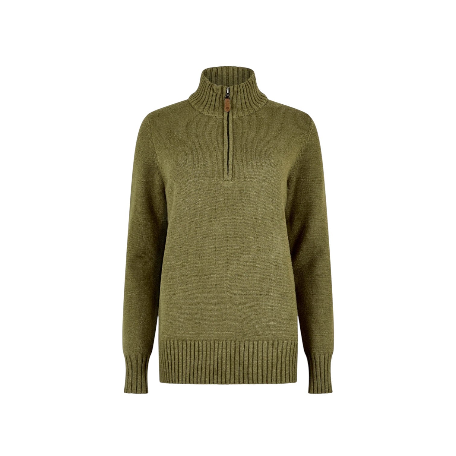 Dubarry Markham 1/4 Zip Sweater Dusky Green