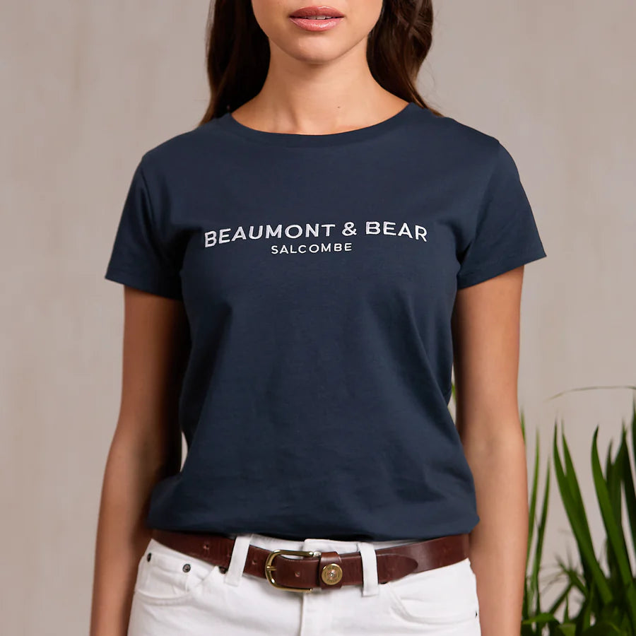 Beaumont & Bear Bolberry Women's T-Shirt Navy