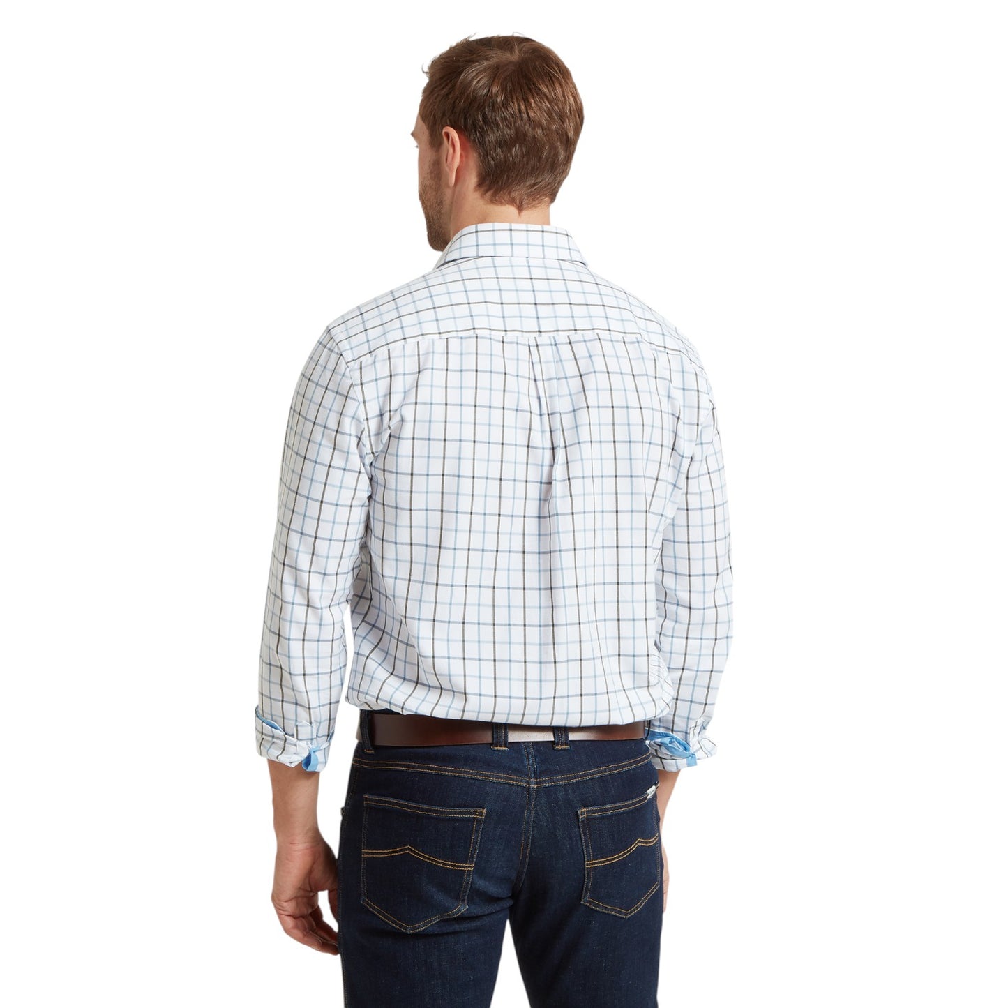 Schoffel Baconsthorpe Tailored Shirt Mountain Blue