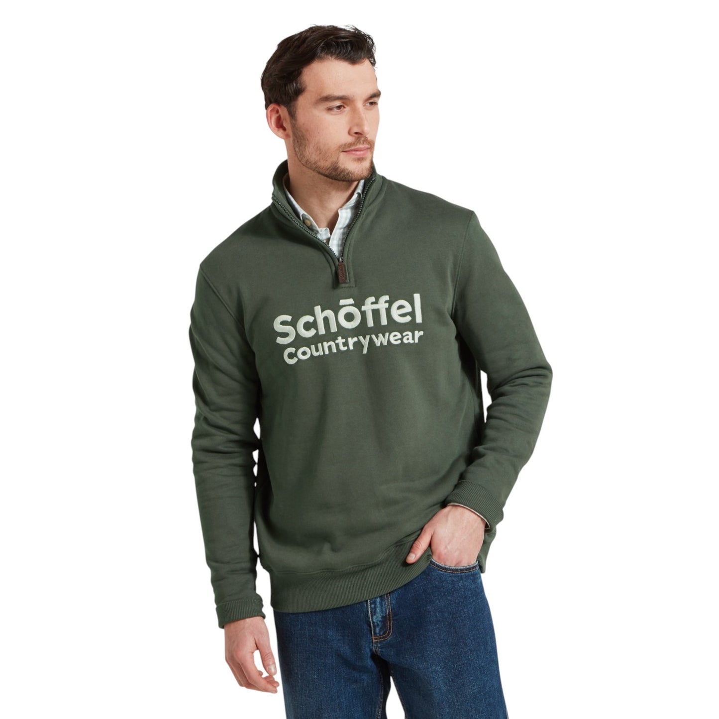 Schoffel Bude Sweatshirt Dark Forest