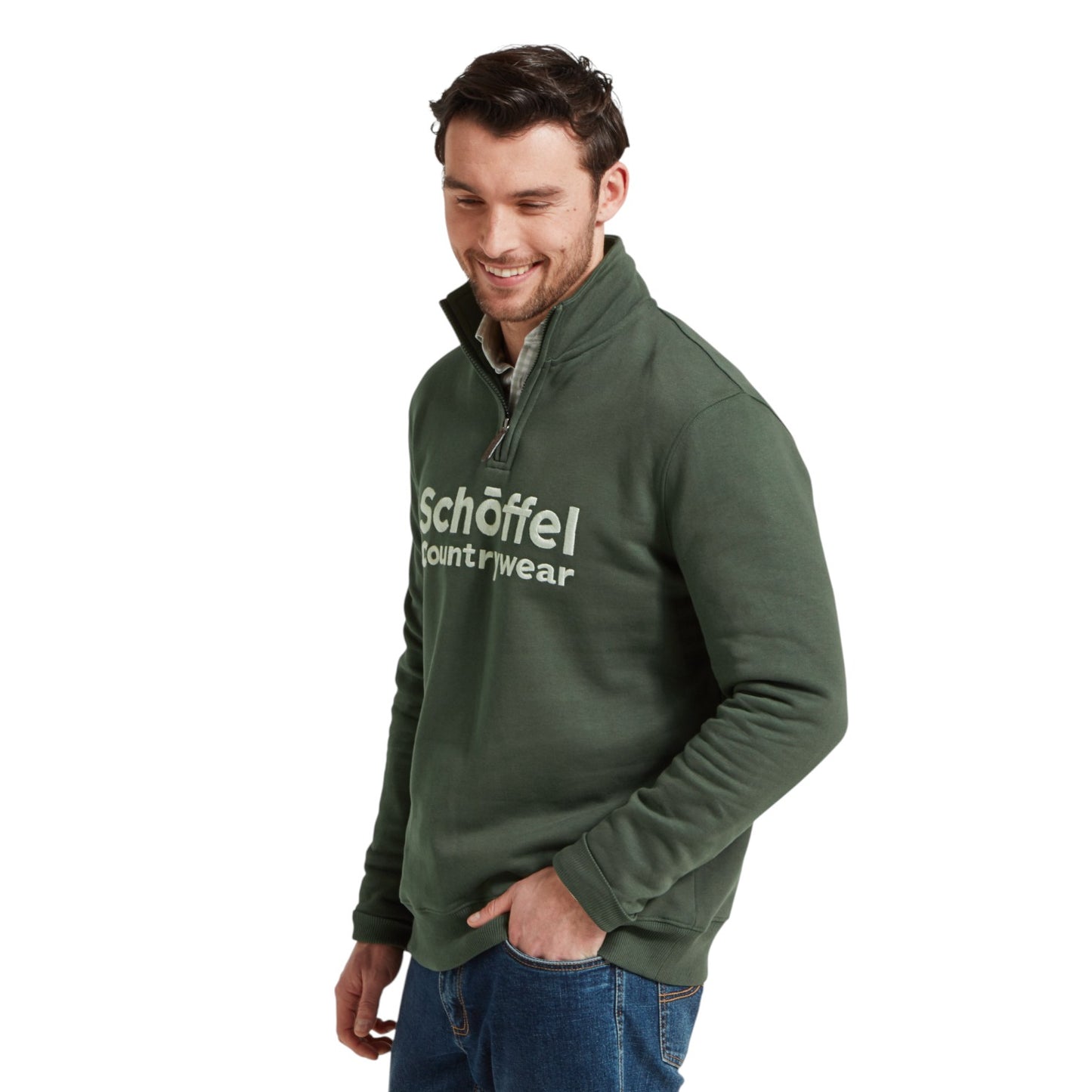 Schoffel Bude Sweatshirt Dark Forest