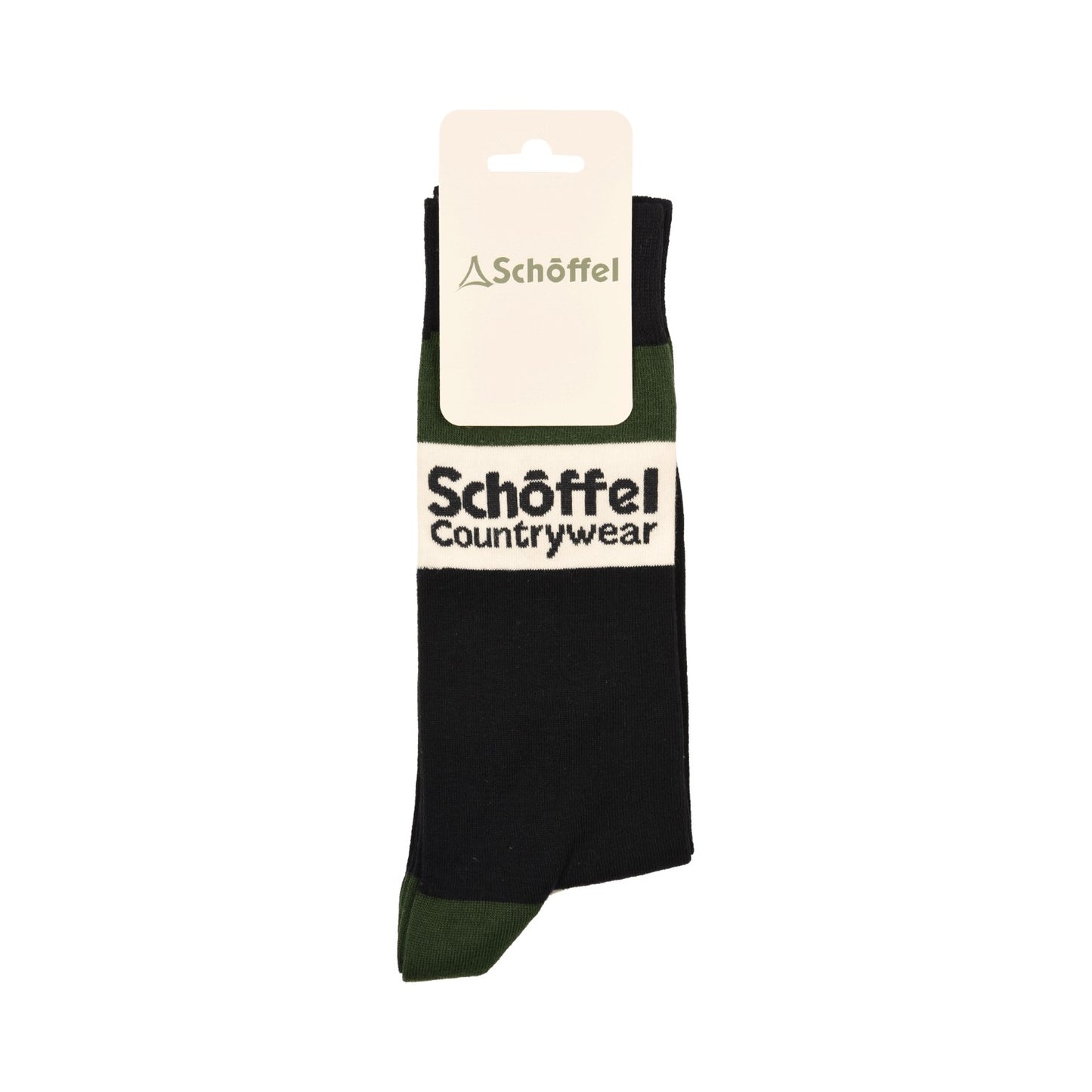 Schoffel Single Cotton Sock Pine Heritage