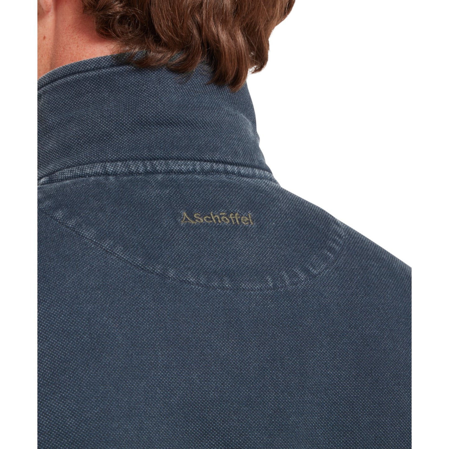 Schoffel Helford Heritage Sweatshirt Peat Green