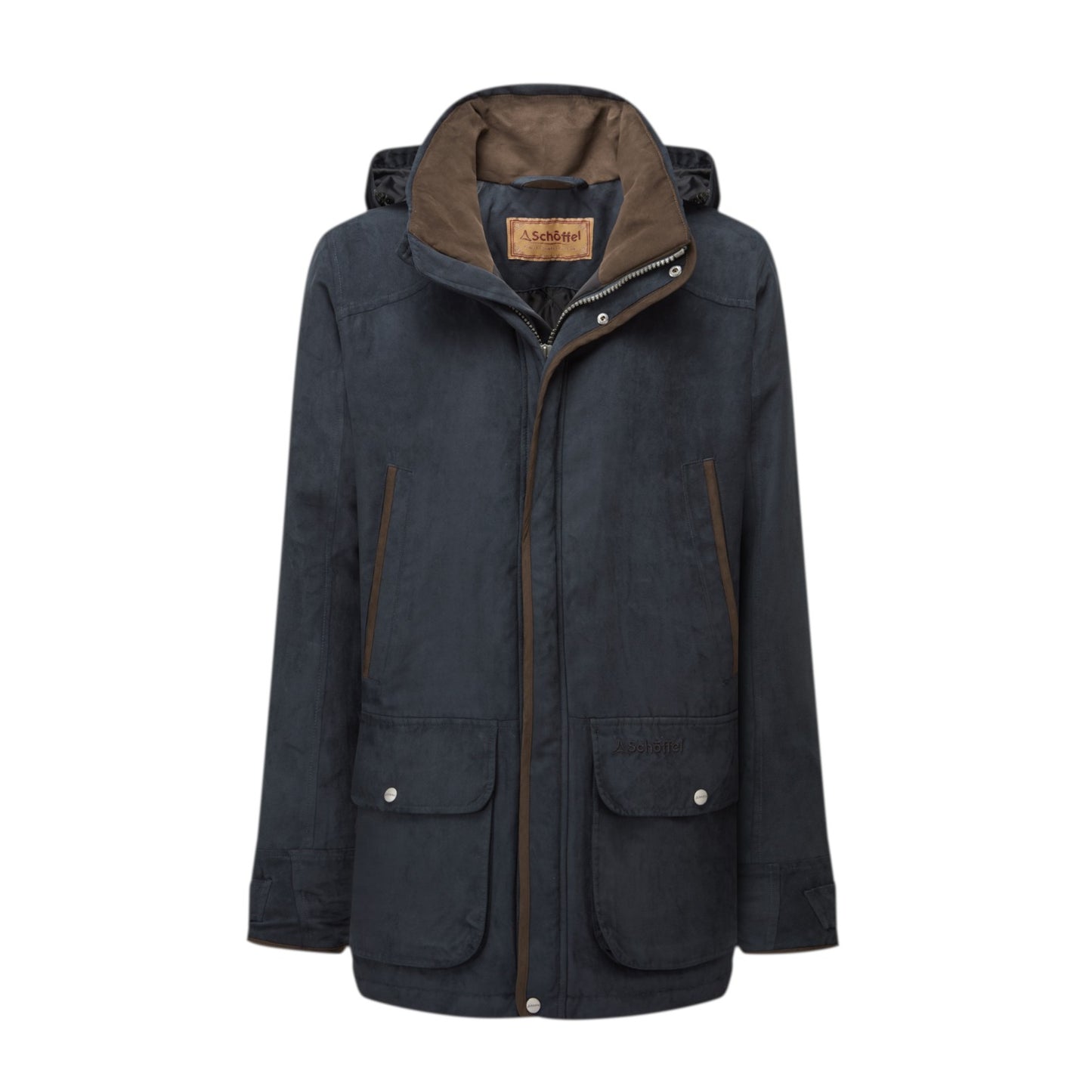 Schoffel Oundle Country Coat Carbon Navy
