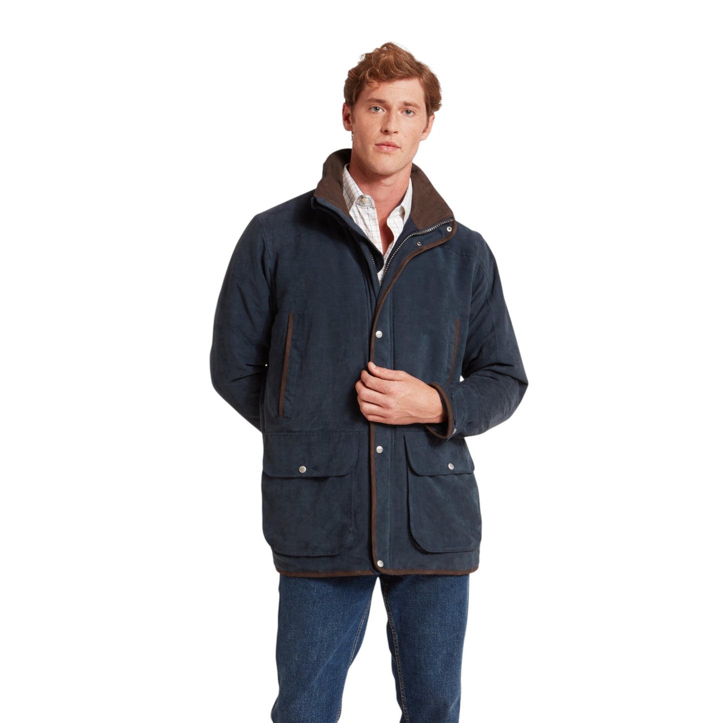 Schoffel Oundle Country Coat Carbon Navy