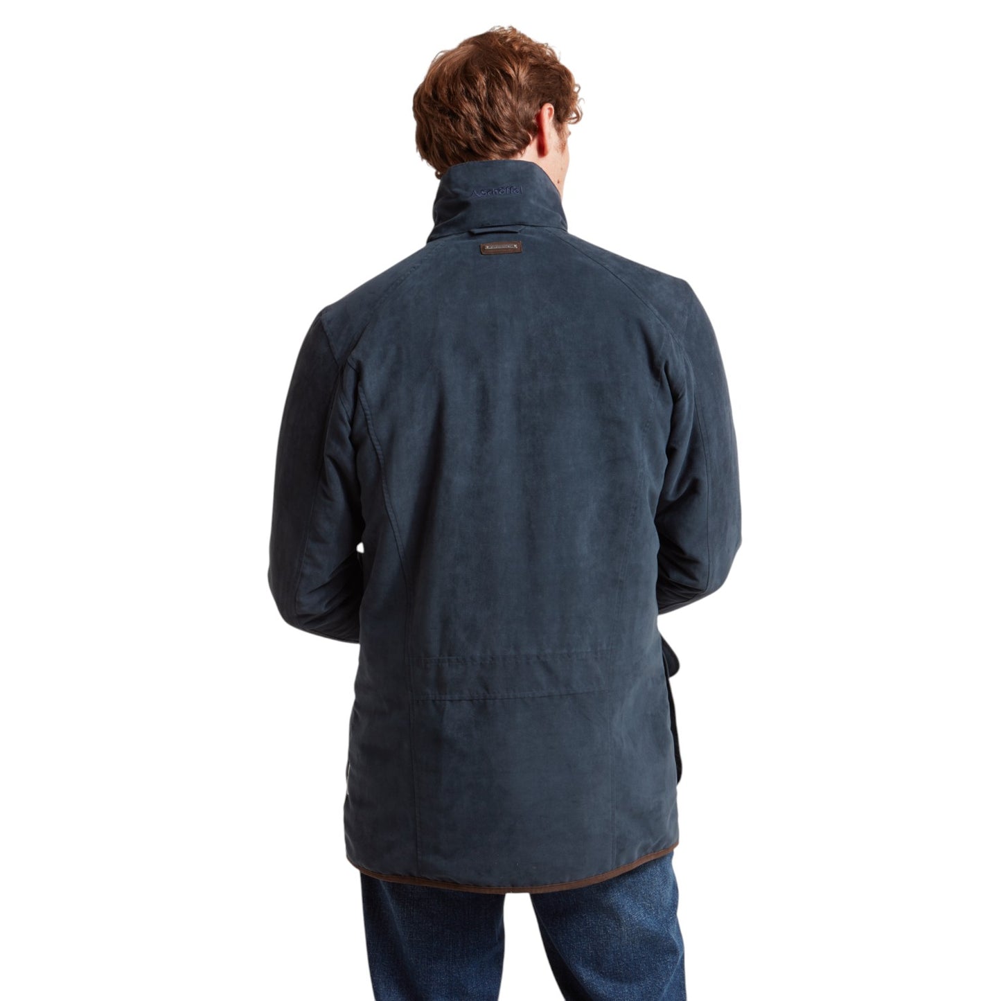 Schoffel Oundle Country Coat Carbon Navy