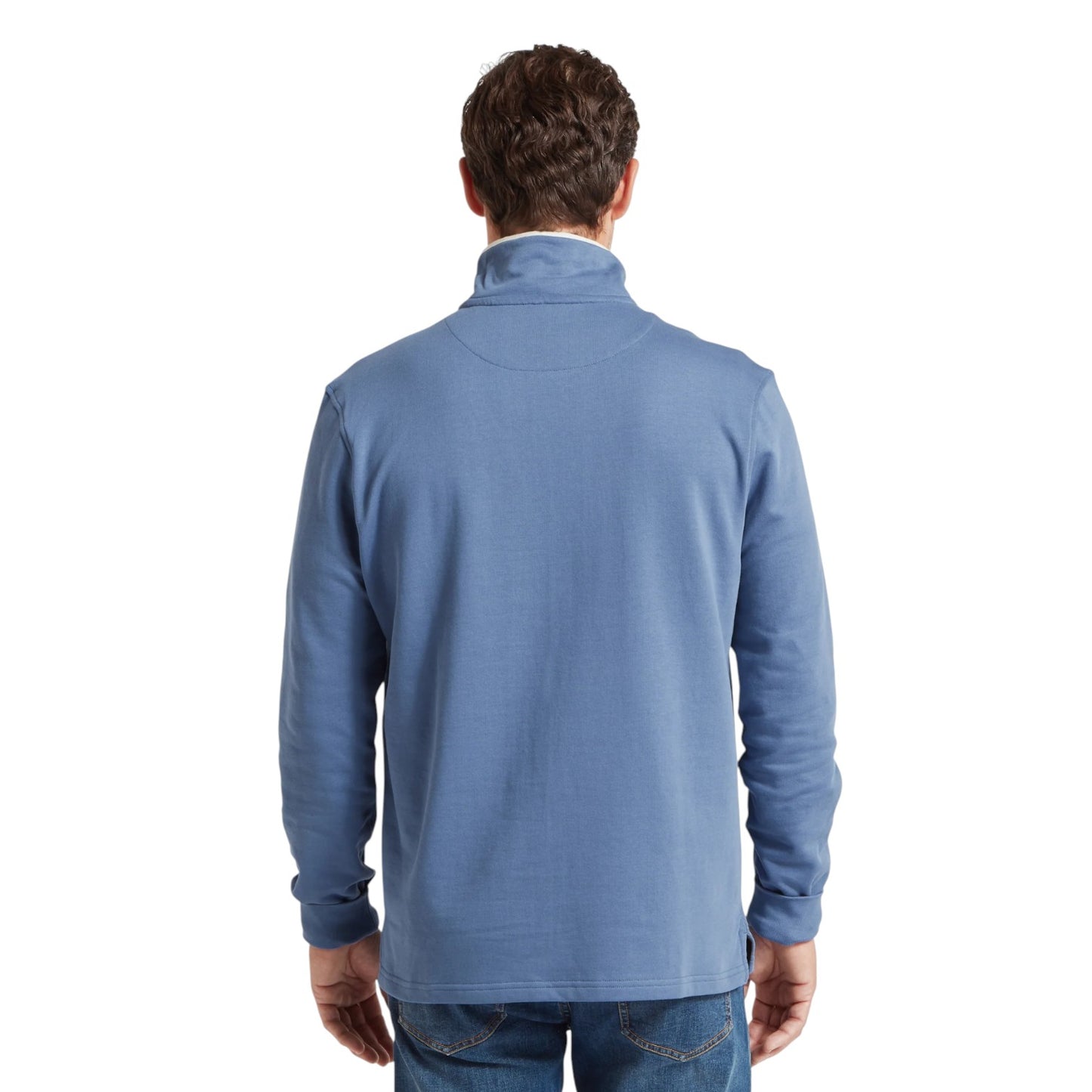 Schoffel Trencom 1/4 Zip Vintage Indigo/Stone