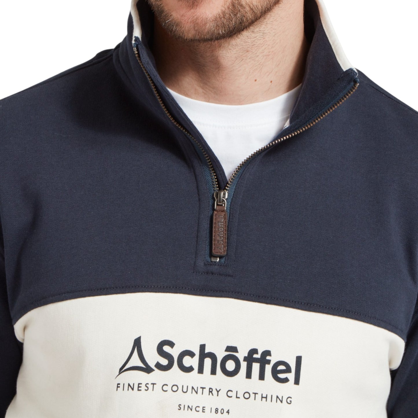 Schoffel Trencrom 1/4 Zip Navy