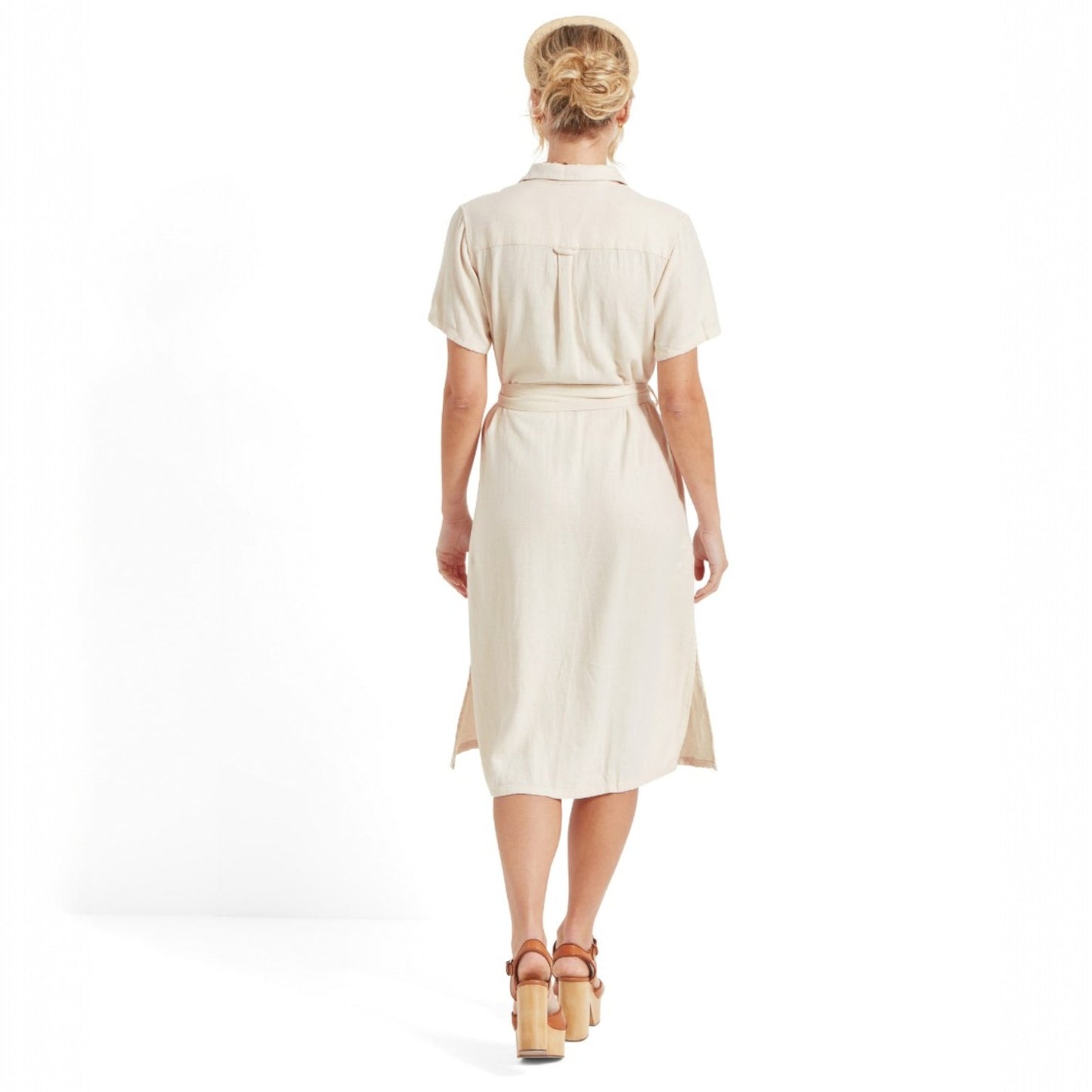 Schoffel Daisy Linen Dress Oat
