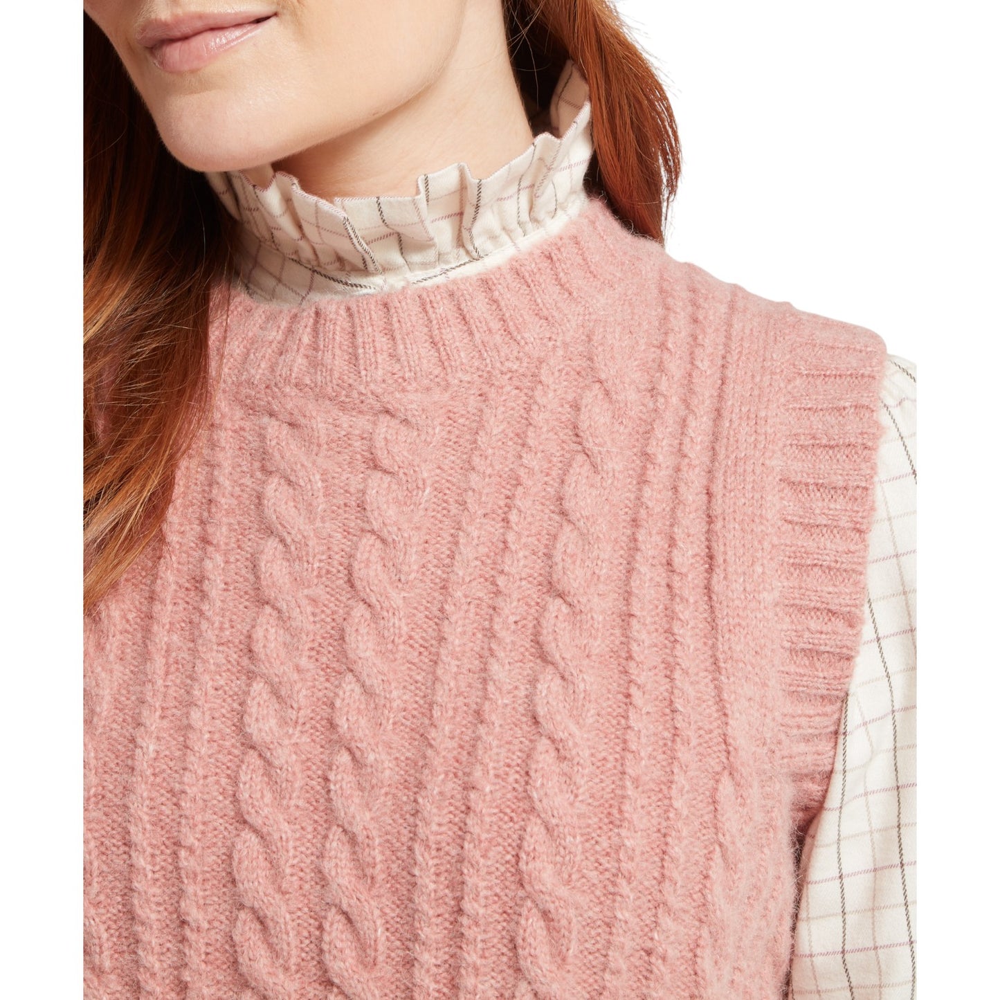 Schoffel Evie Sleeveless Jumper Dusky Pink
