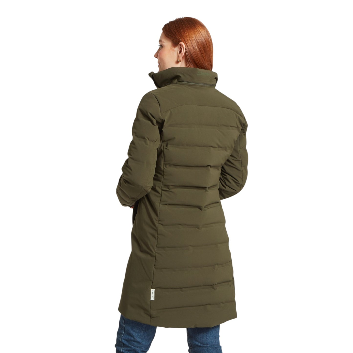 Schoffel Hurlingham Waterproof Down Coat Forest