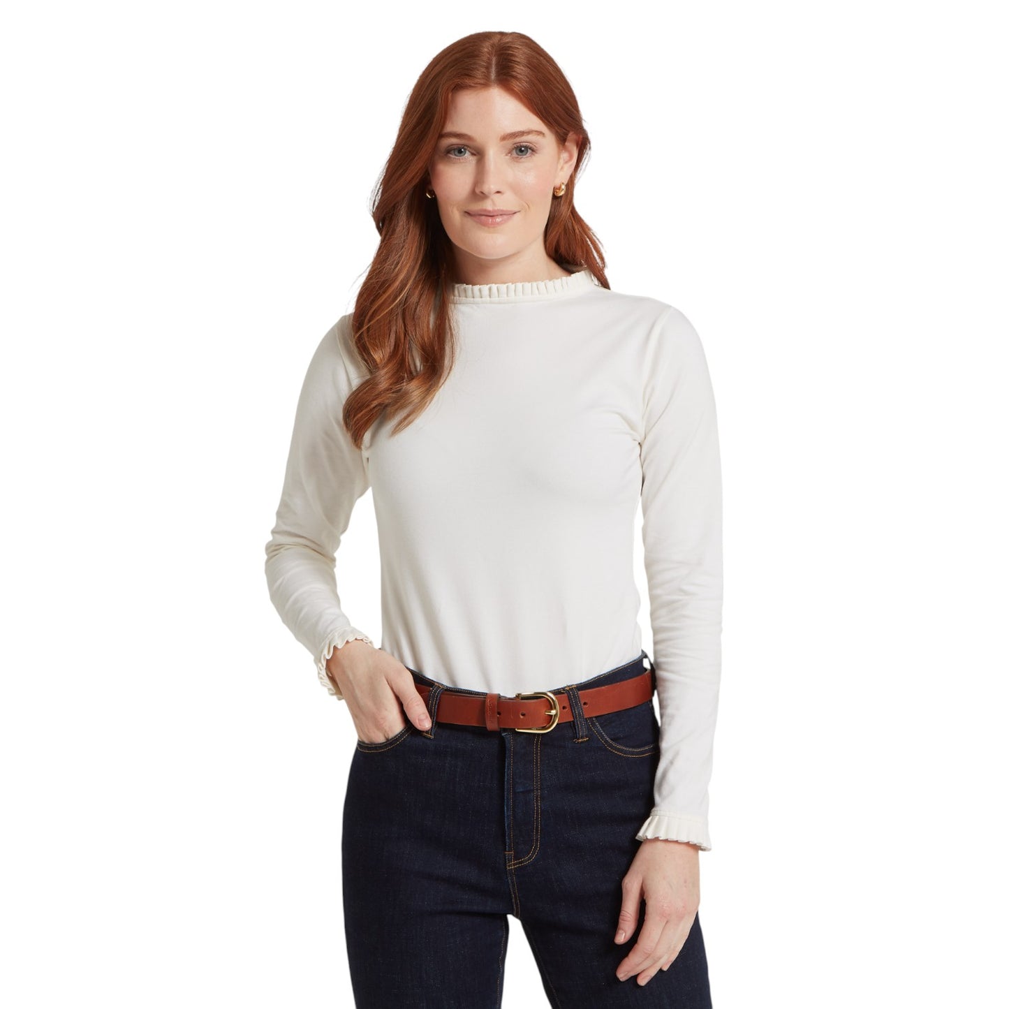 Schoffel Ilkley Top Soft White