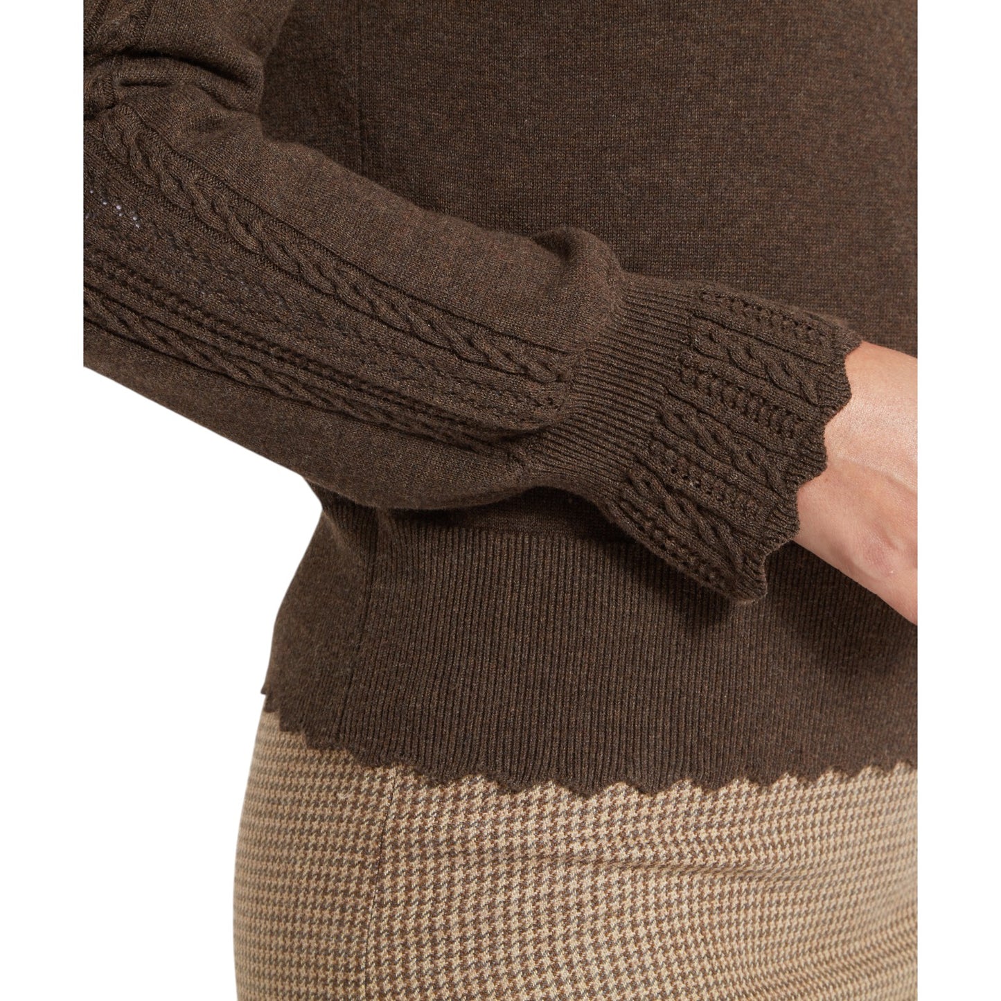 Schoffel Leyburn Jumper Chocolate