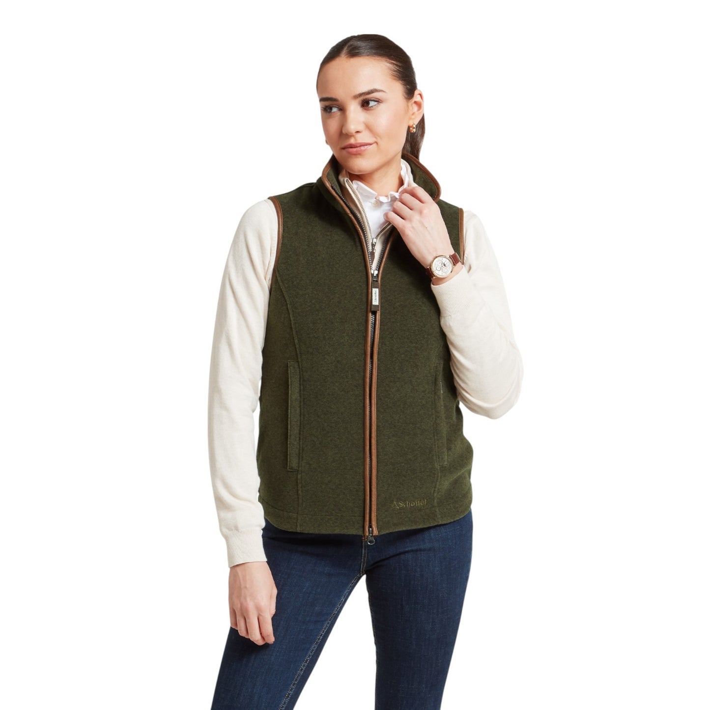 Schoffel Lyndon II Gilet Dark Olive