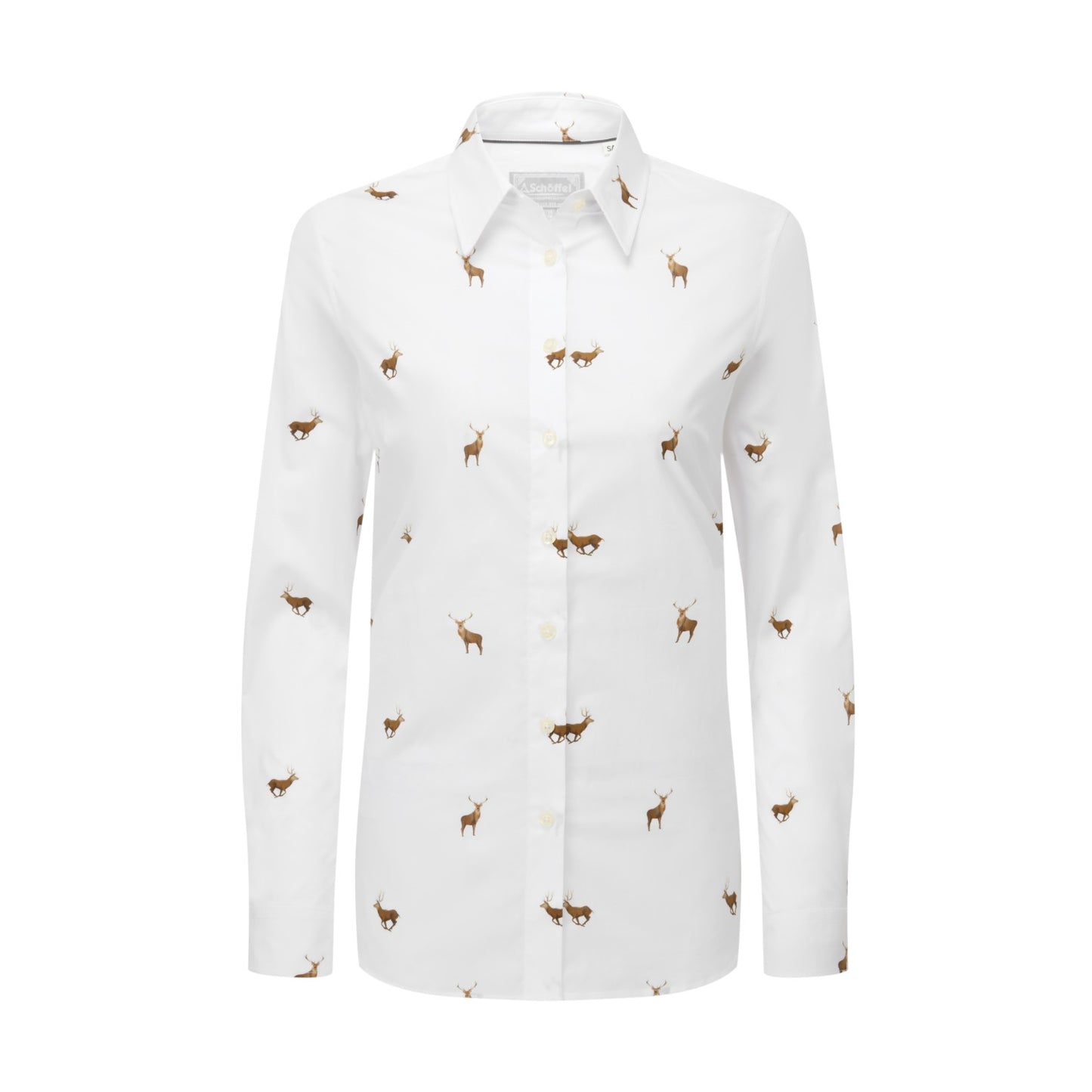 Schoffel Norfolk Shirt Stag Print