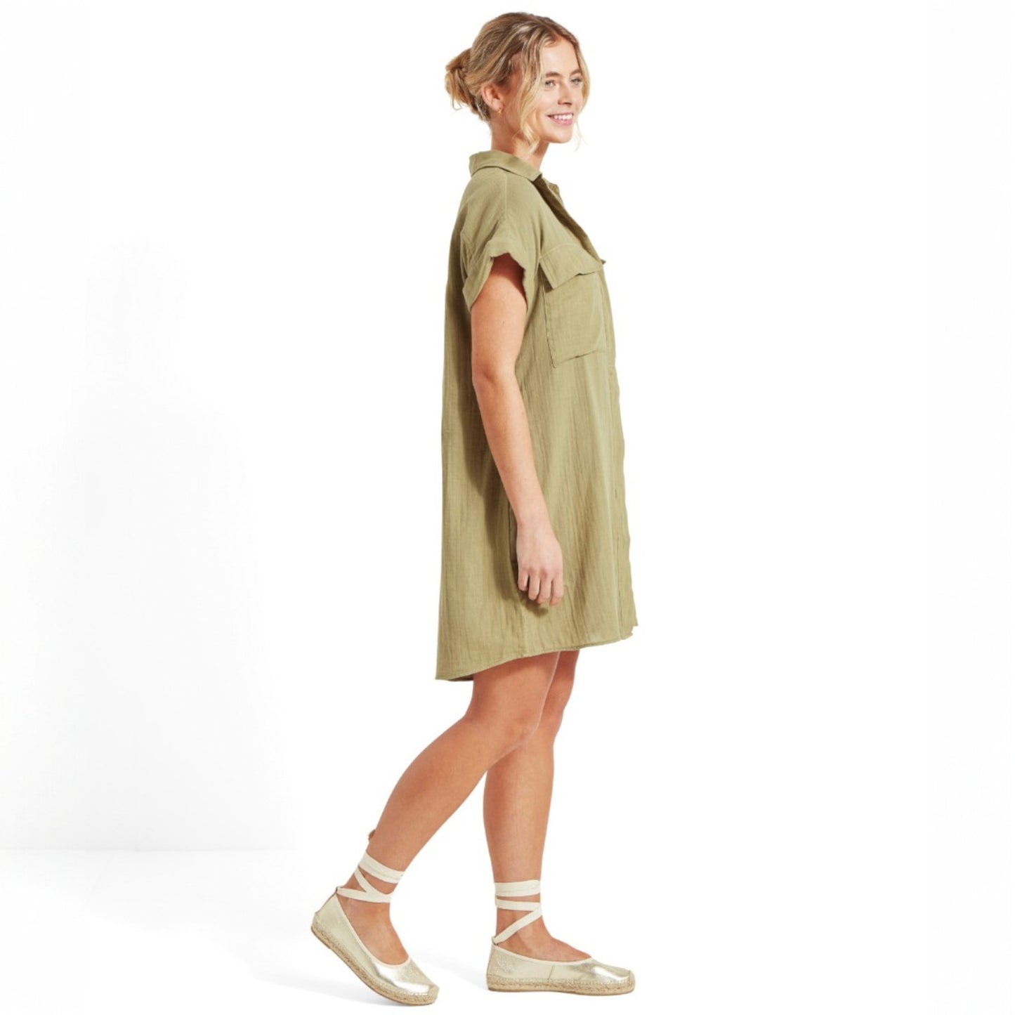 Schoffel Olive Dress Light Khaki Green