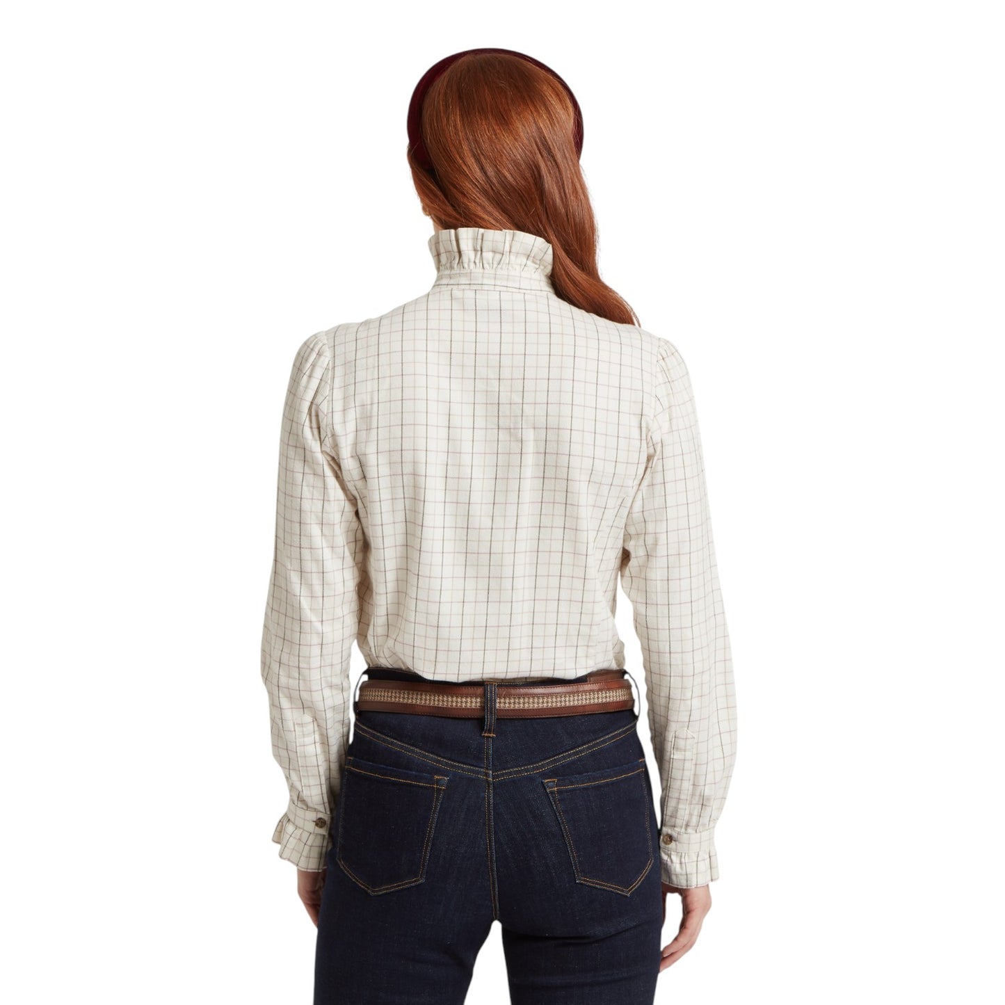 Schoffel Sheringham Shirt CobbleStone Tattersall