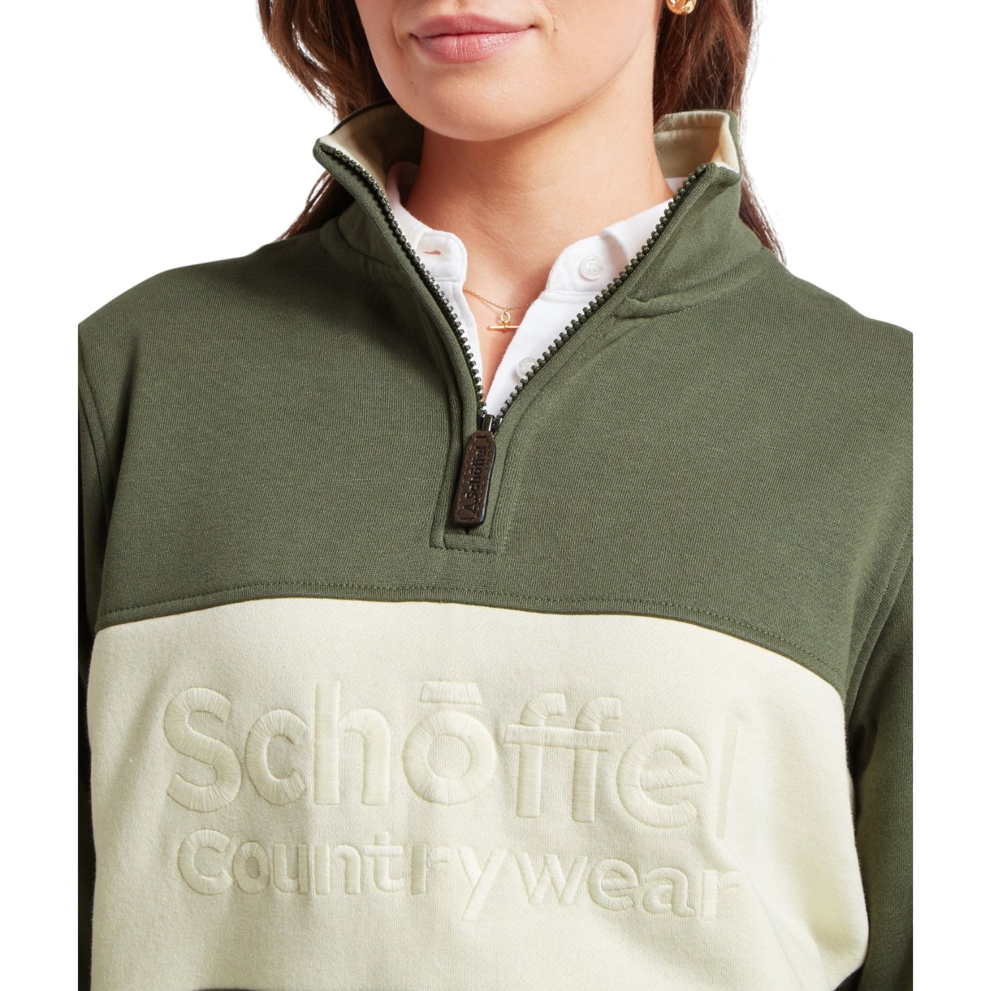 Schoffel St Agnes Sweatshirt Beetle Green