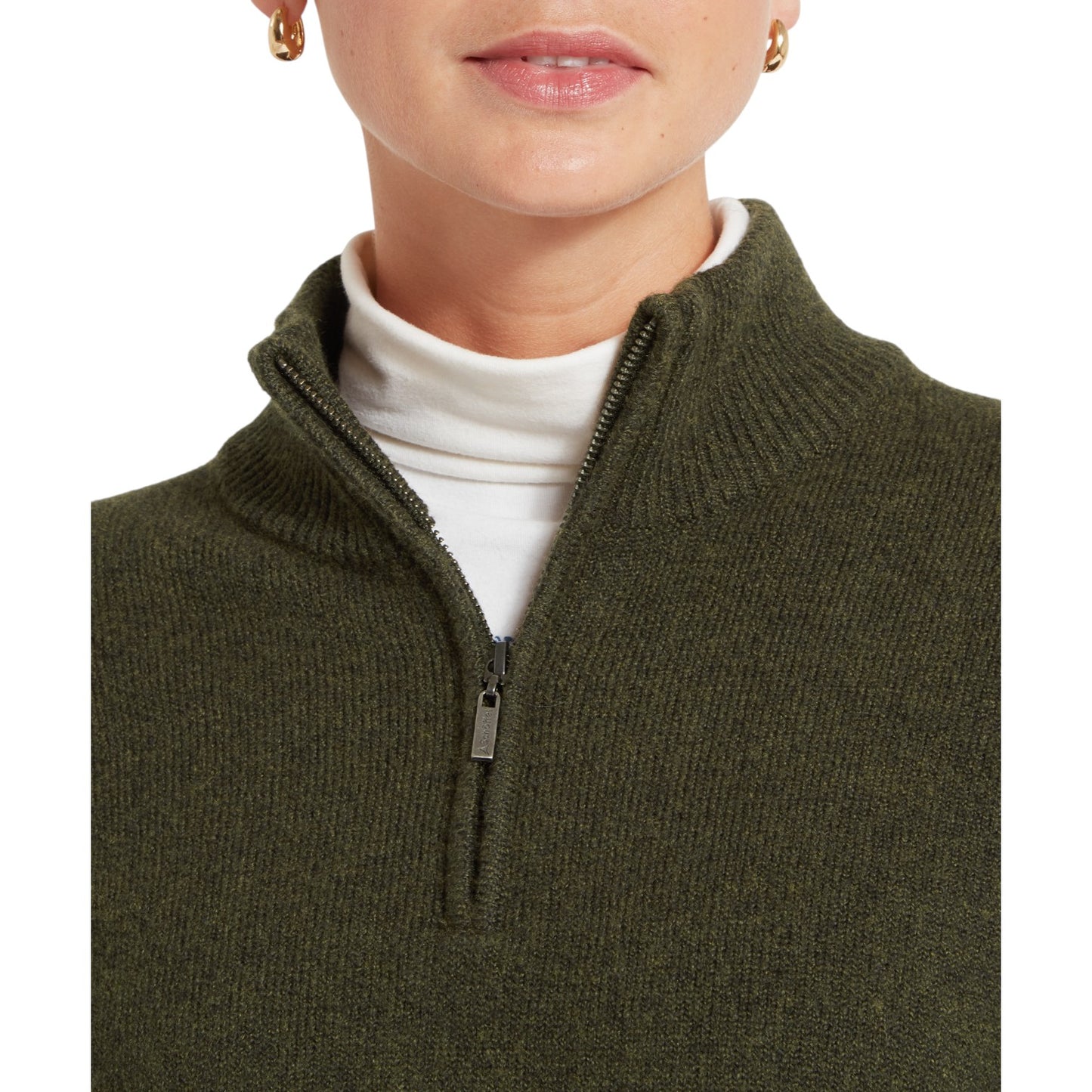 Schoffel Thoralby 1/4 Zip Jumper Loden