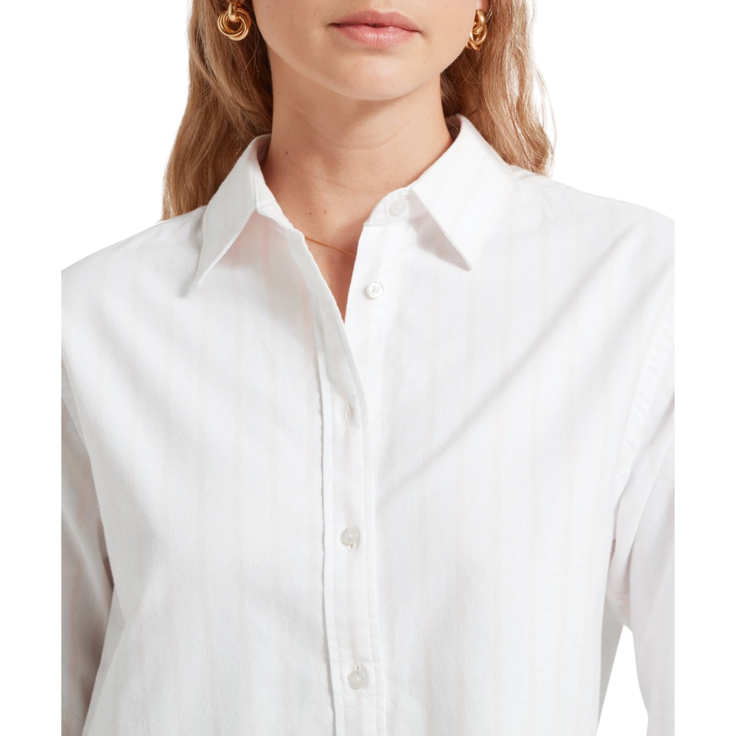 Schoffel Walberswick Oxford Shirt Pink Stripe