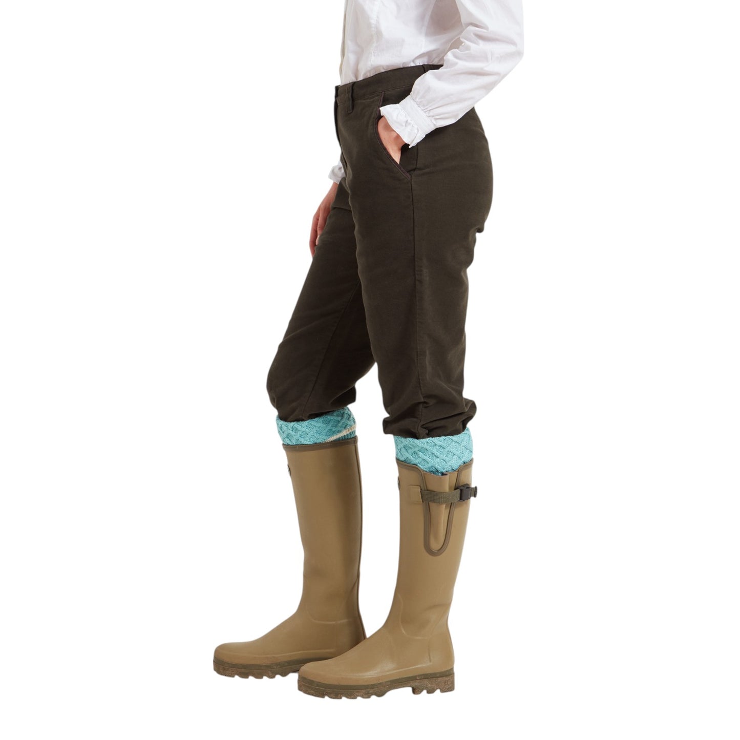 Schoffel Women's Moleskin Breeks Forest