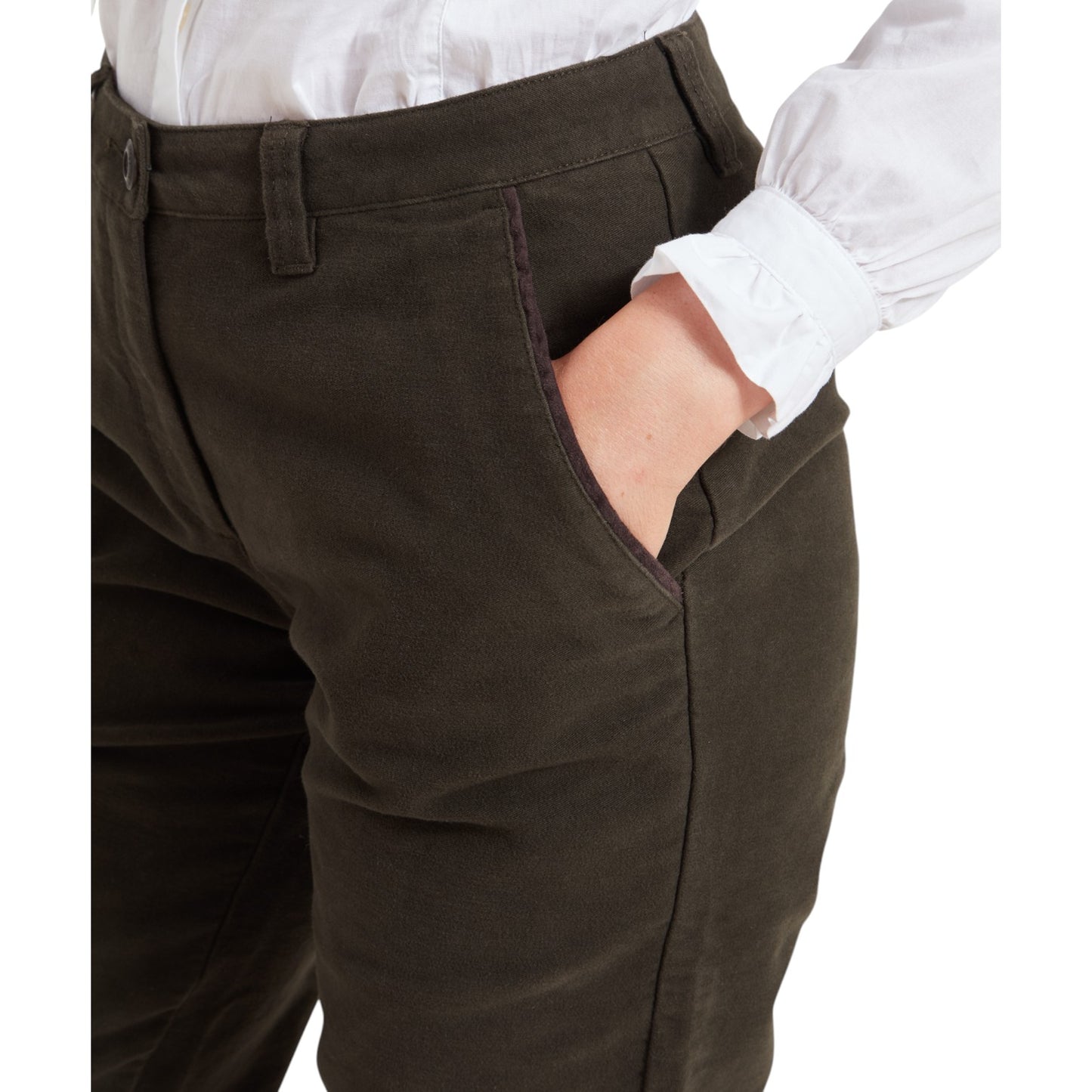 Schoffel Women's Moleskin Breeks Forest