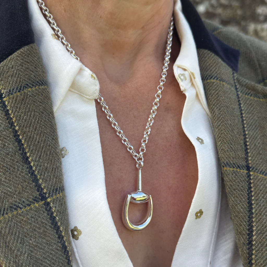 Reeves & Reeves Supersize Half Snaffle Necklace