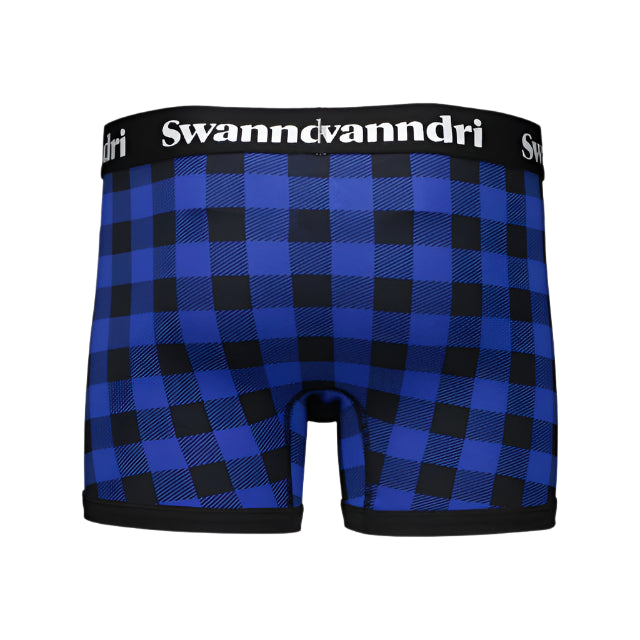 Swanndri Men's Underwear Blue/Black Check