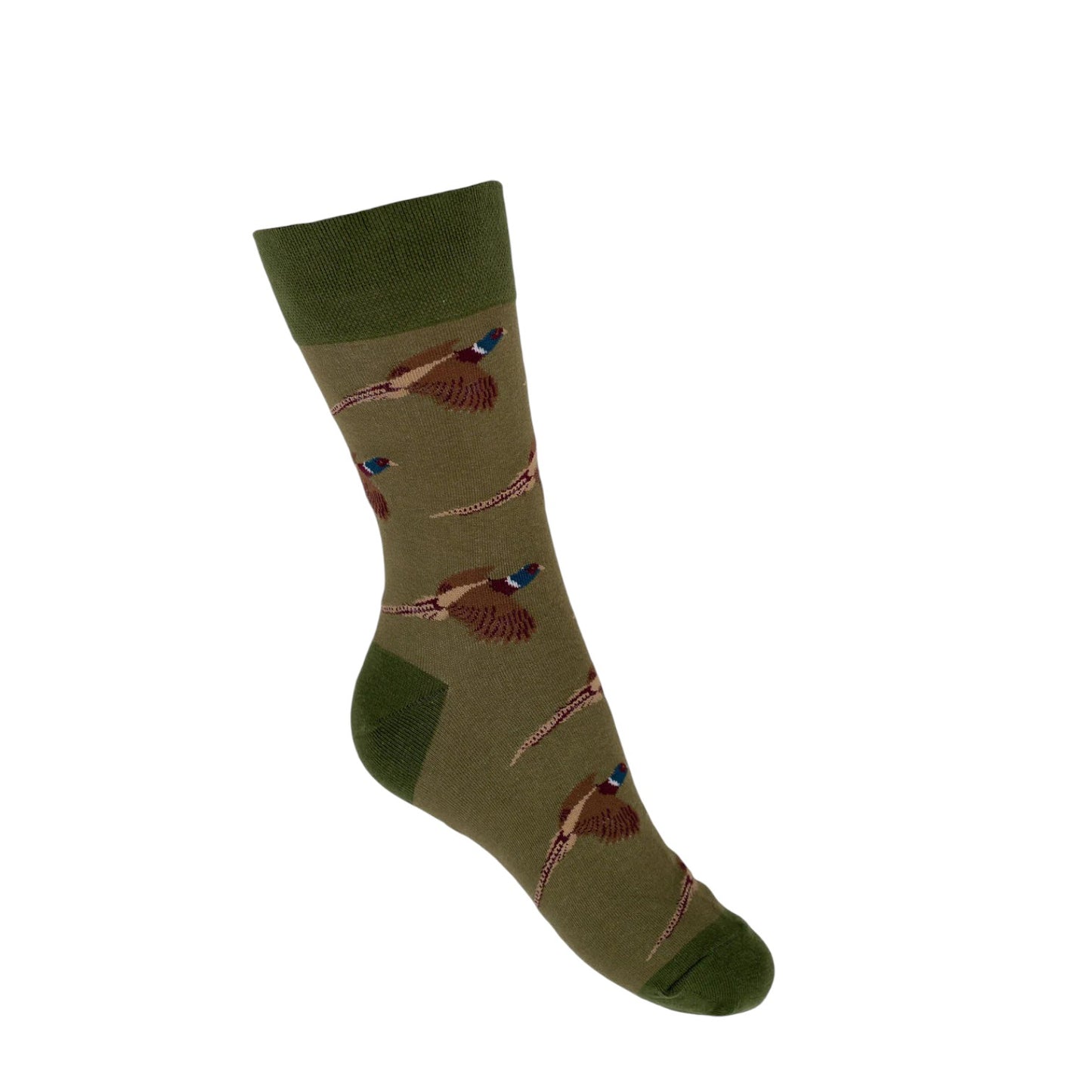 Country Moos Pheasant Crew Socks