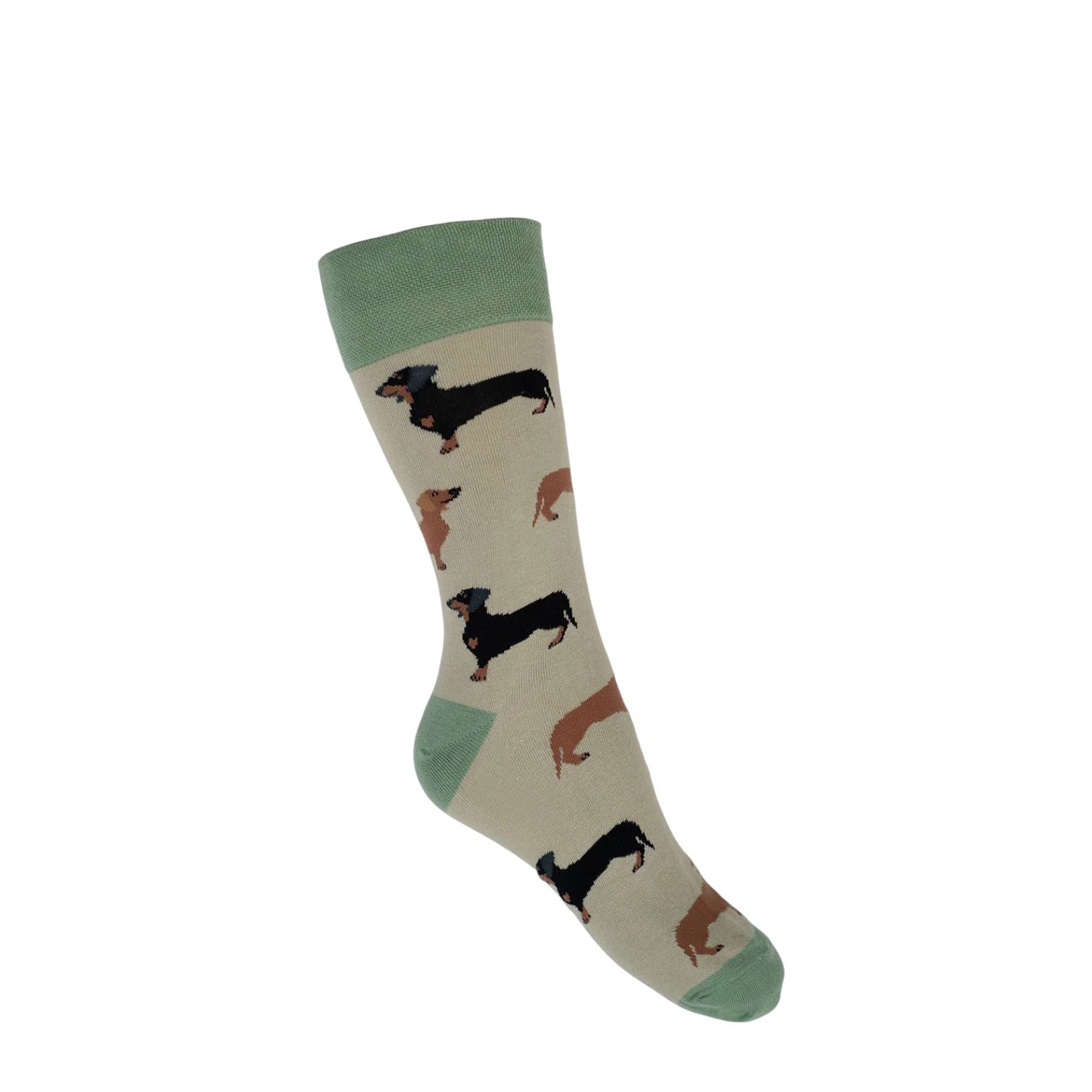 Country Moos Dachshund Crew Socks