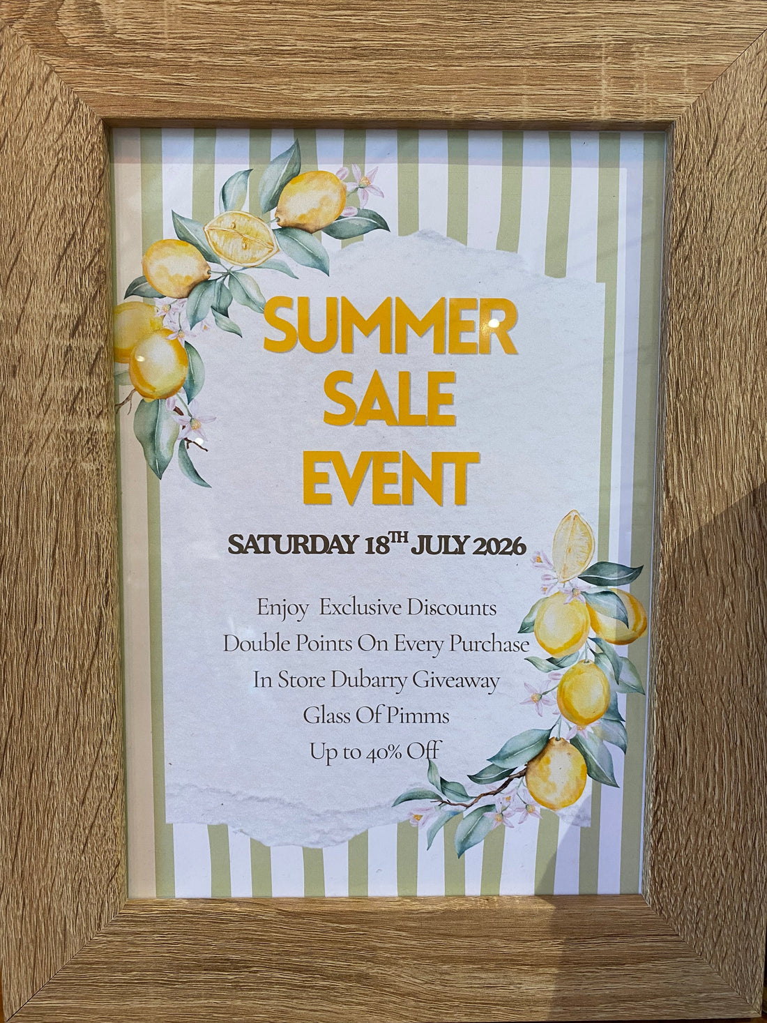 Summer Sale
