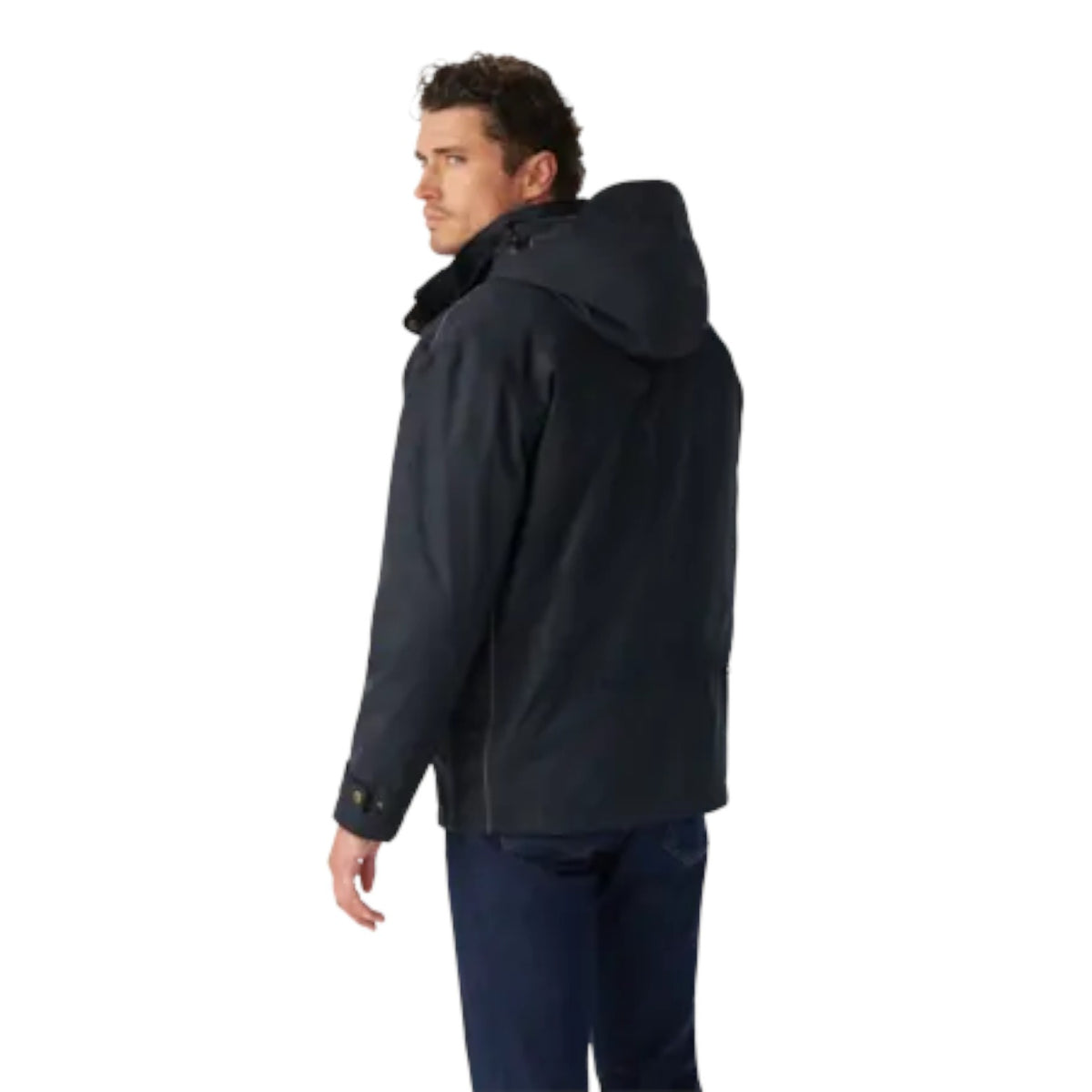 R.M. Williams Rockley 2 In 1 Field Jacket Navy